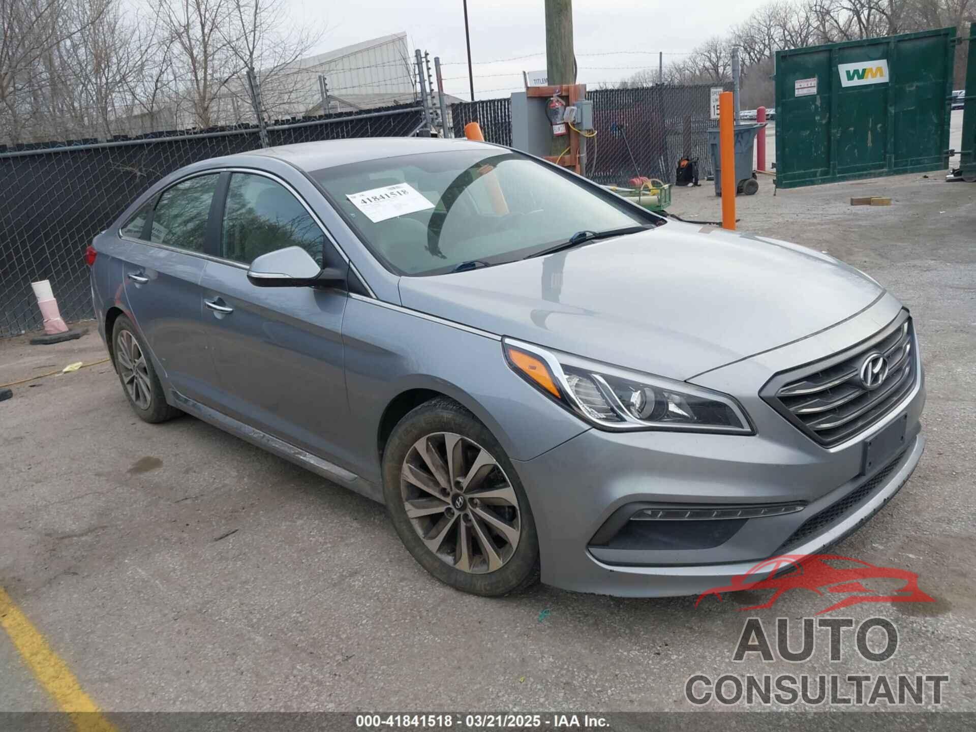 HYUNDAI SONATA 2015 - 5NPE34AF6FH074896