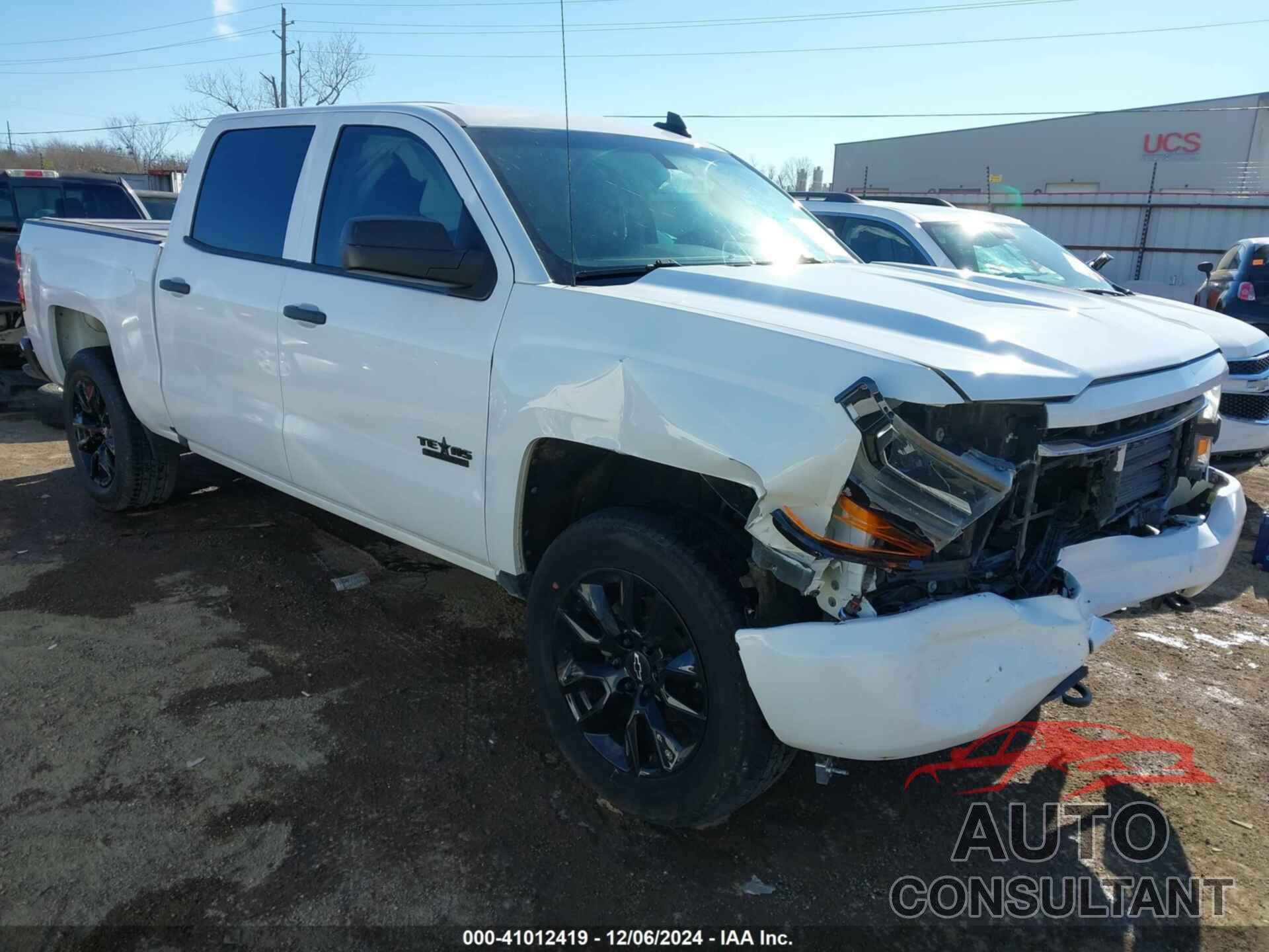 CHEVROLET SILVERADO 1500 2018 - 3GCPCPECXJG621759