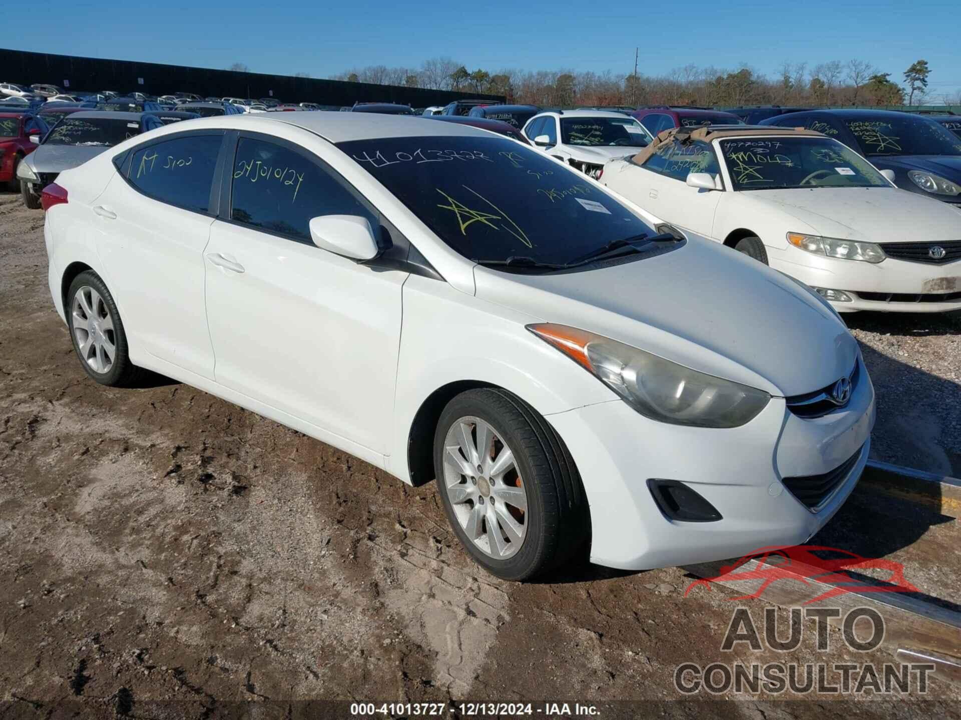 HYUNDAI ELANTRA 2011 - 5NPDH4AE1BH060838