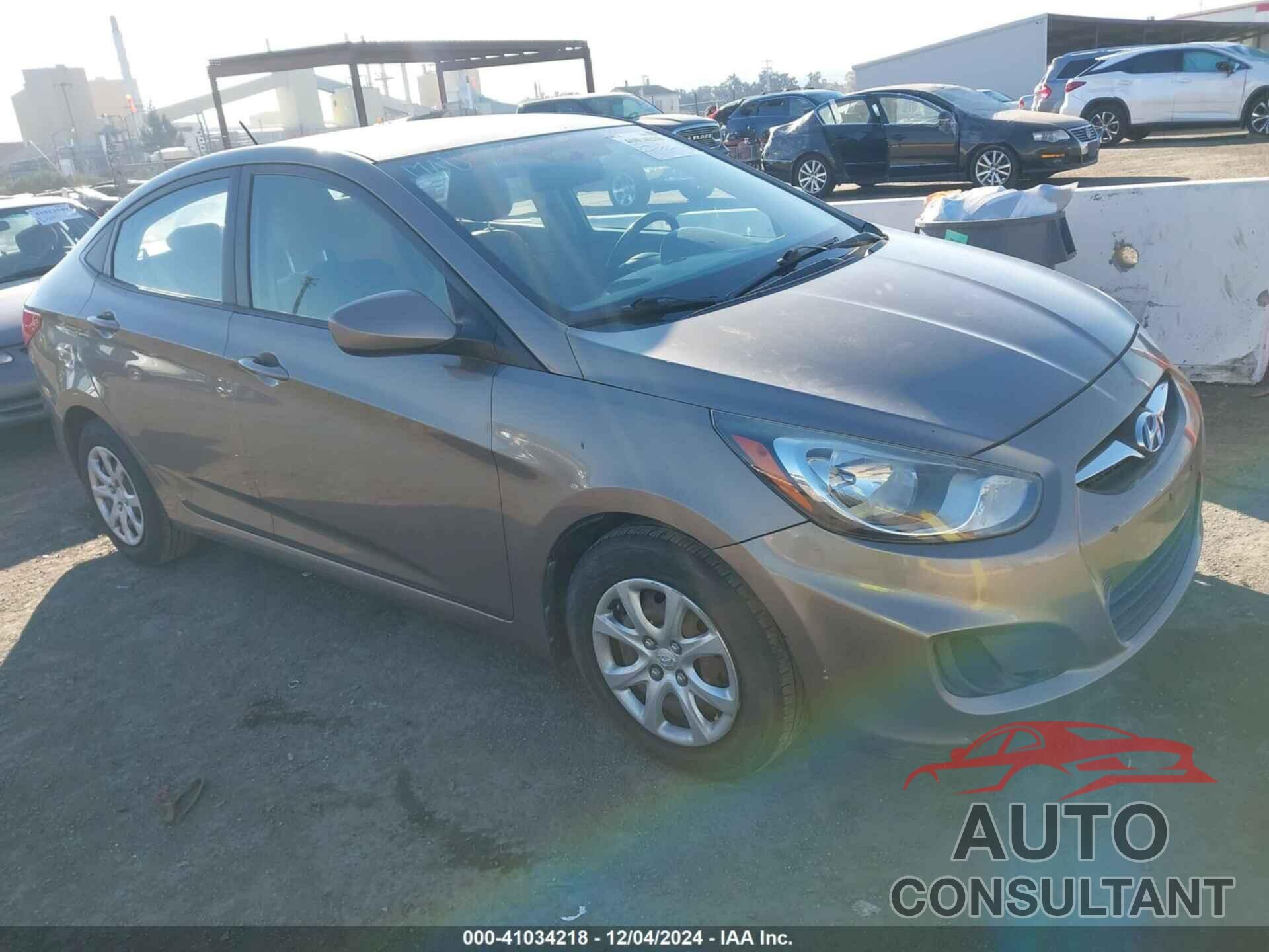 HYUNDAI ACCENT 2013 - KMHCT4AE5DU537480