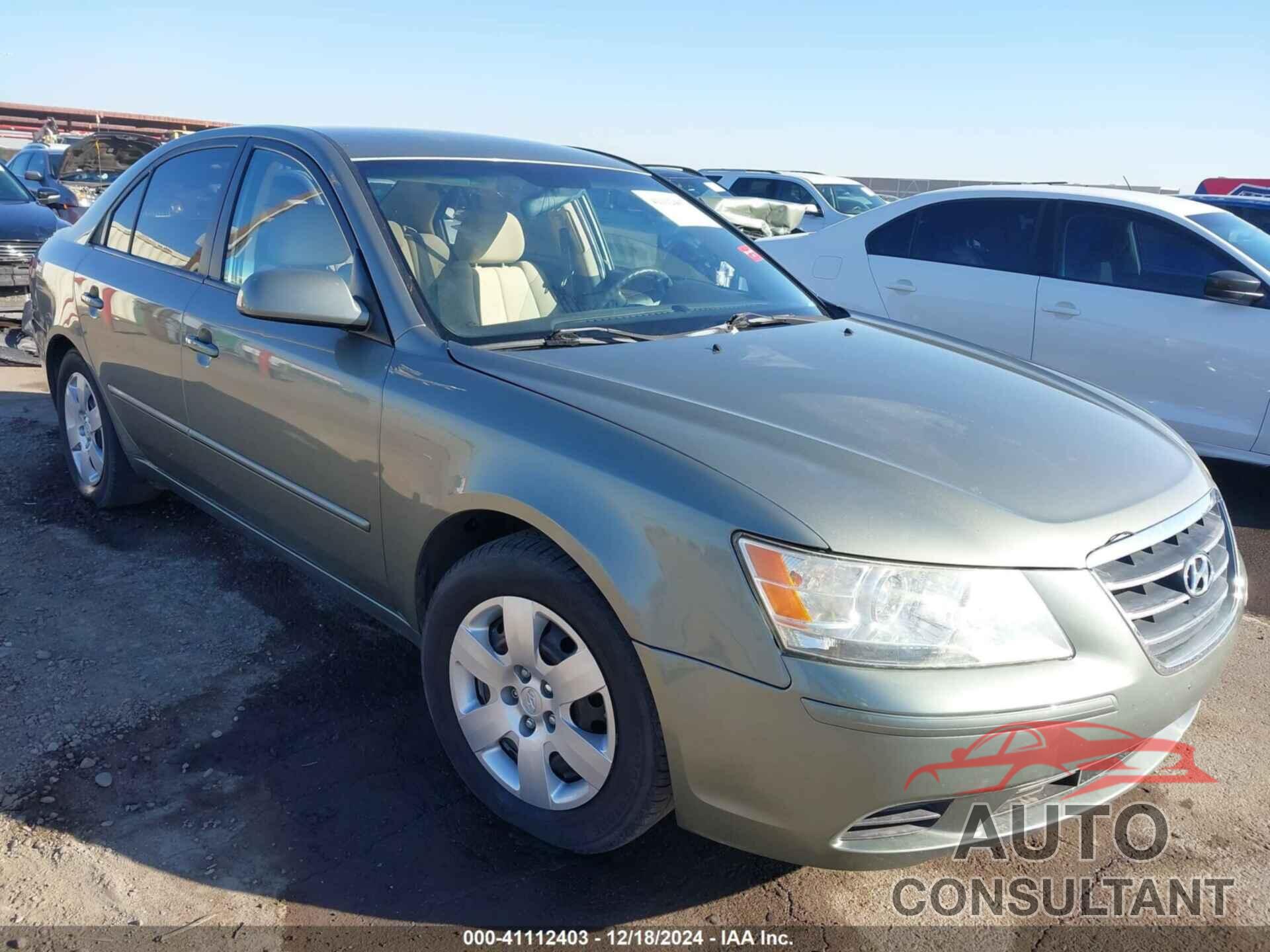 HYUNDAI SONATA 2009 - 5NPET46C49H496135