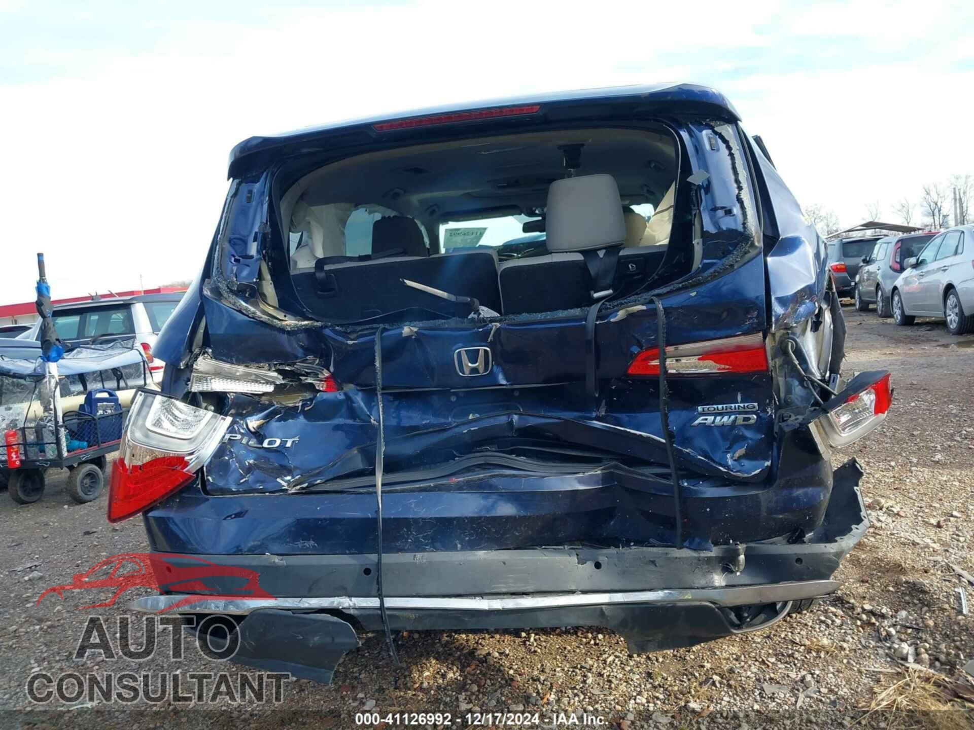 HONDA PILOT 2017 - 5FNYF6H91HB005115
