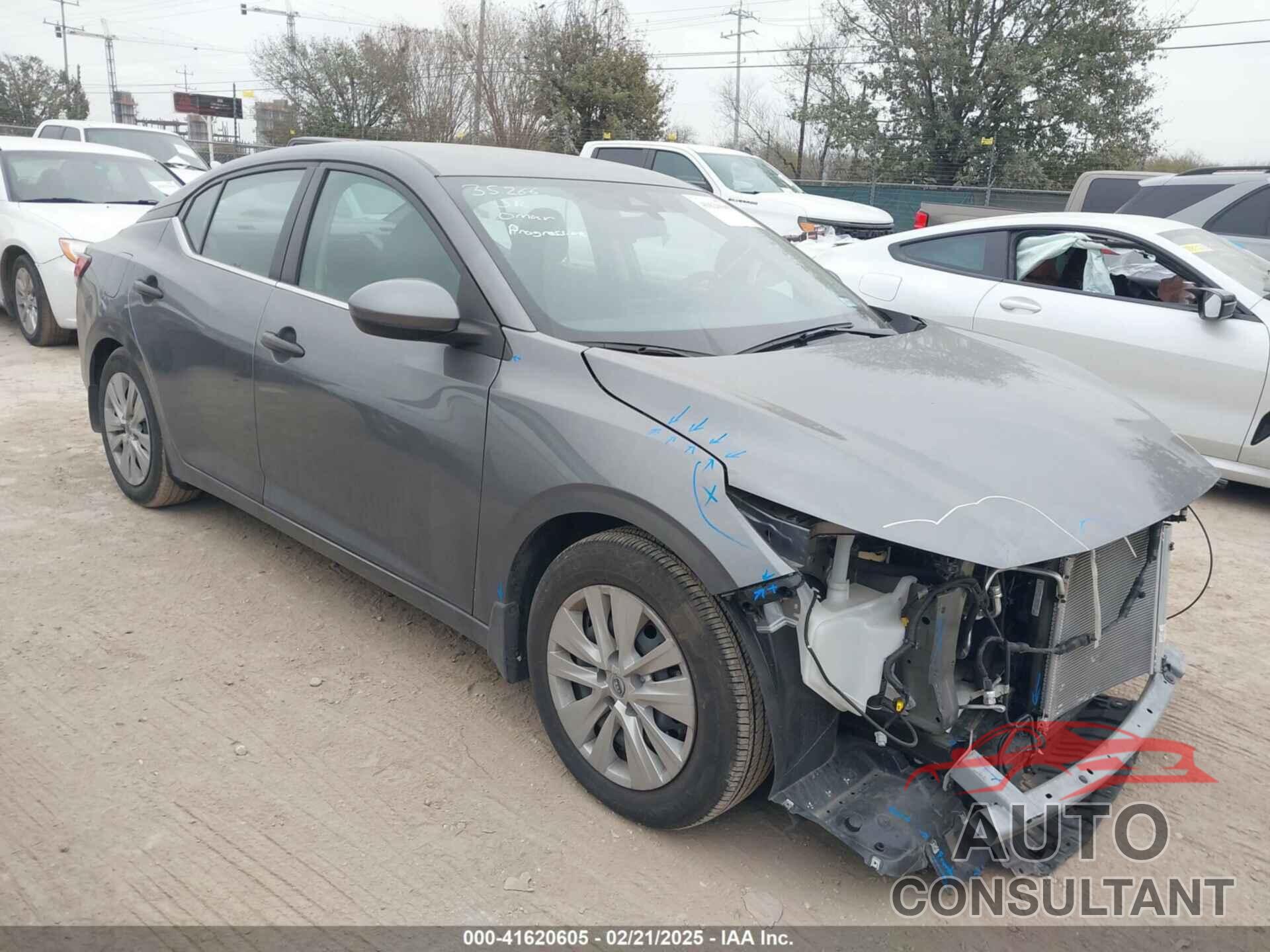 NISSAN SENTRA 2024 - 3N1AB8BVXRY238675