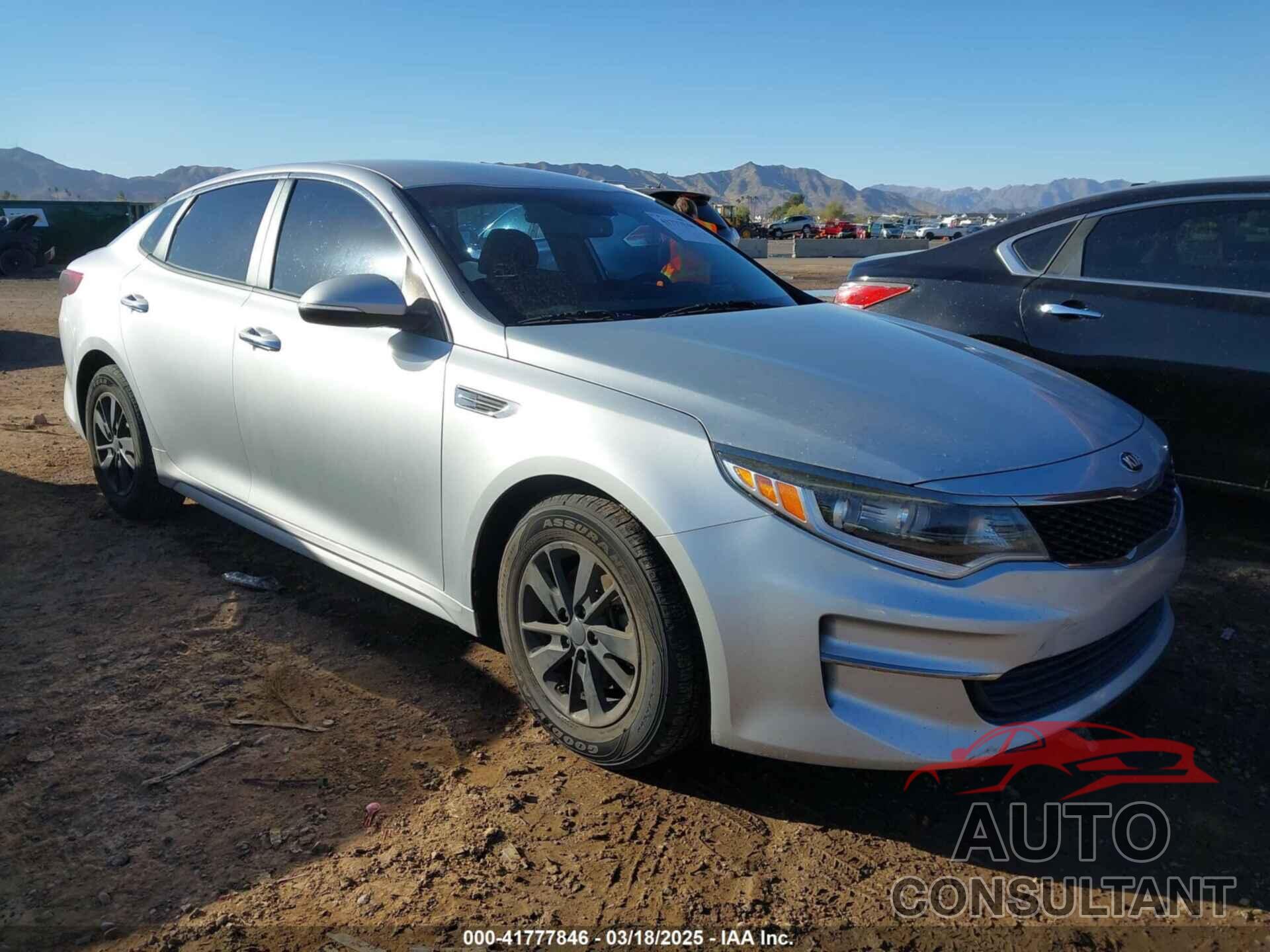 KIA OPTIMA 2016 - 5XXGT4L31GG027977