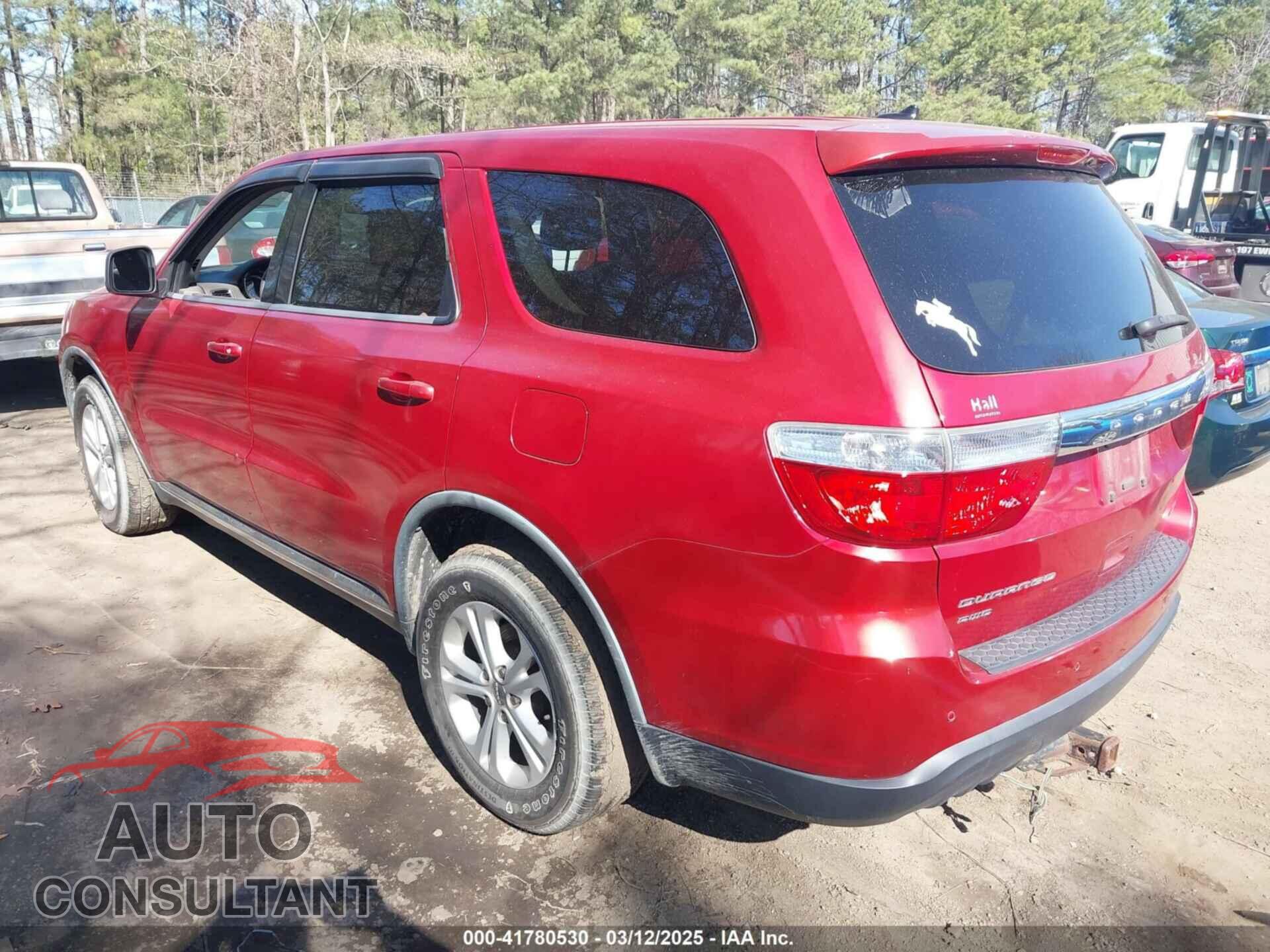 DODGE DURANGO 2011 - 1D4RE2GG5BC684829
