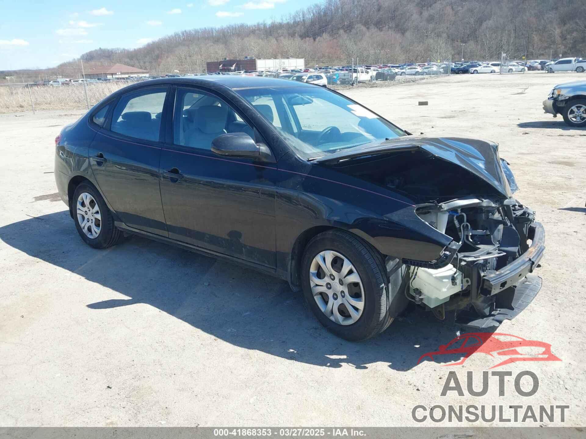 HYUNDAI ELANTRA 2010 - KMHDU4ADXAU880953