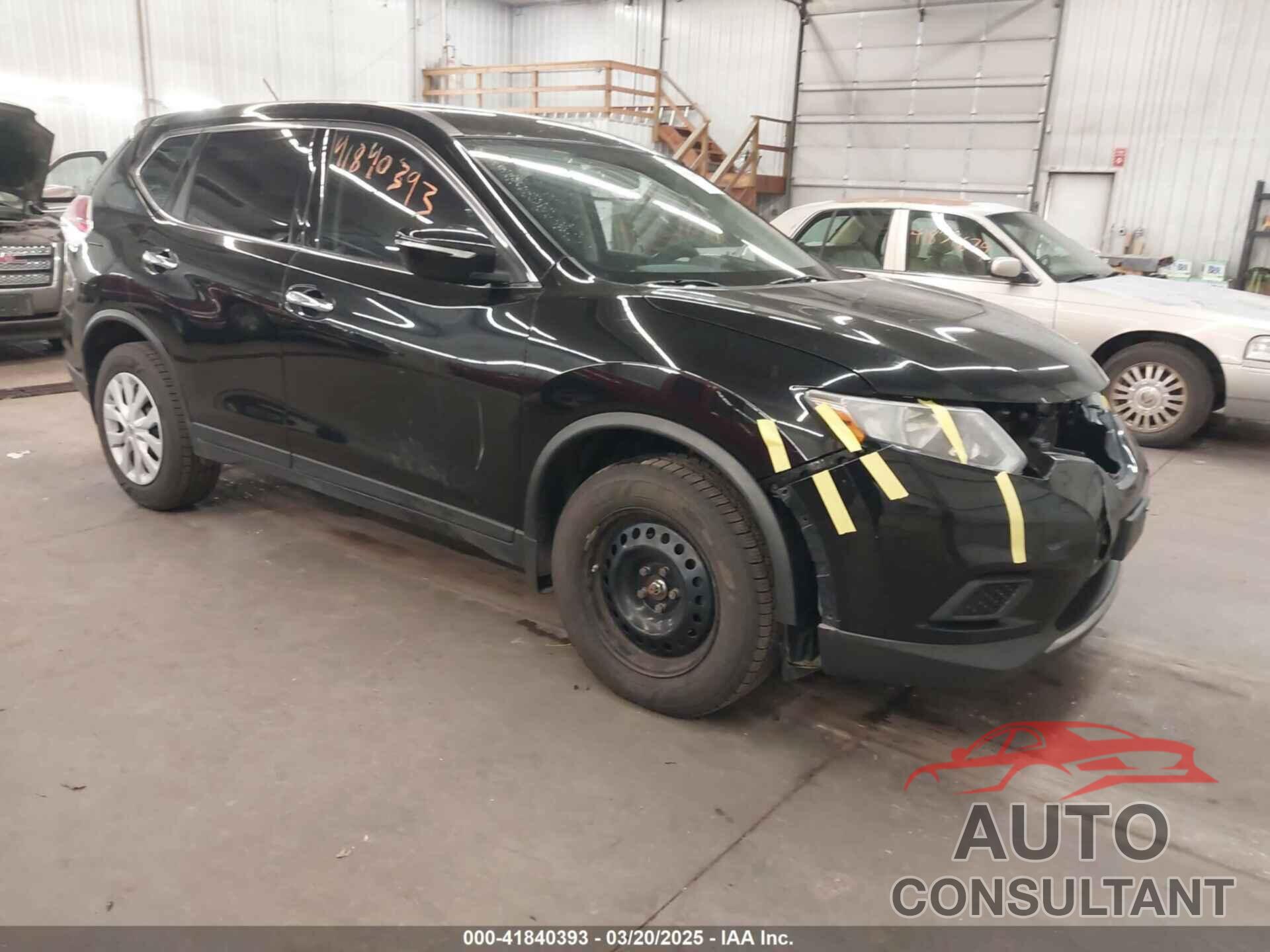 NISSAN ROGUE 2015 - KNMAT2MV0FP525573