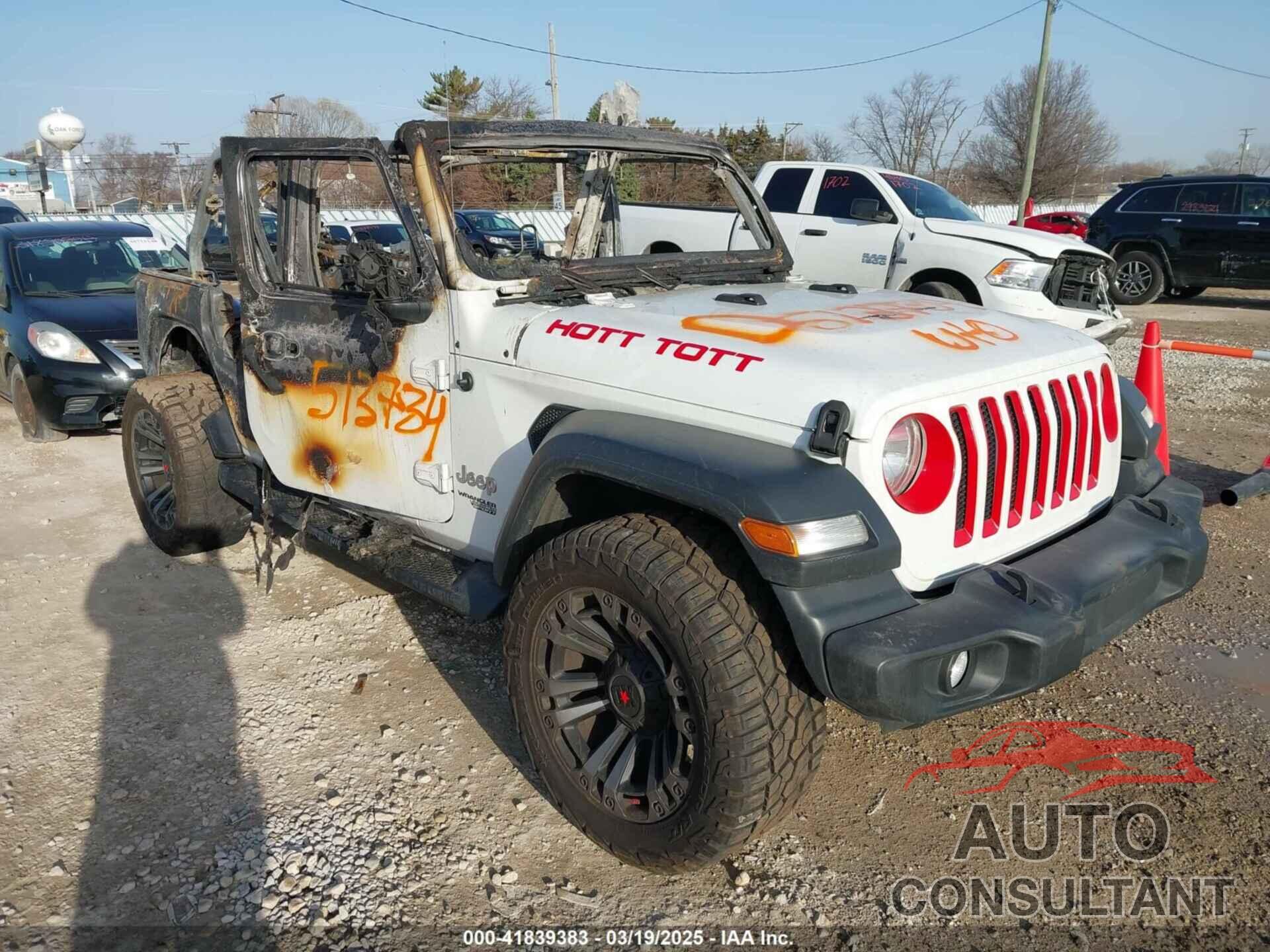 JEEP WRANGLER UNLIMITED 2018 - 1C4HJXDG9JW116327