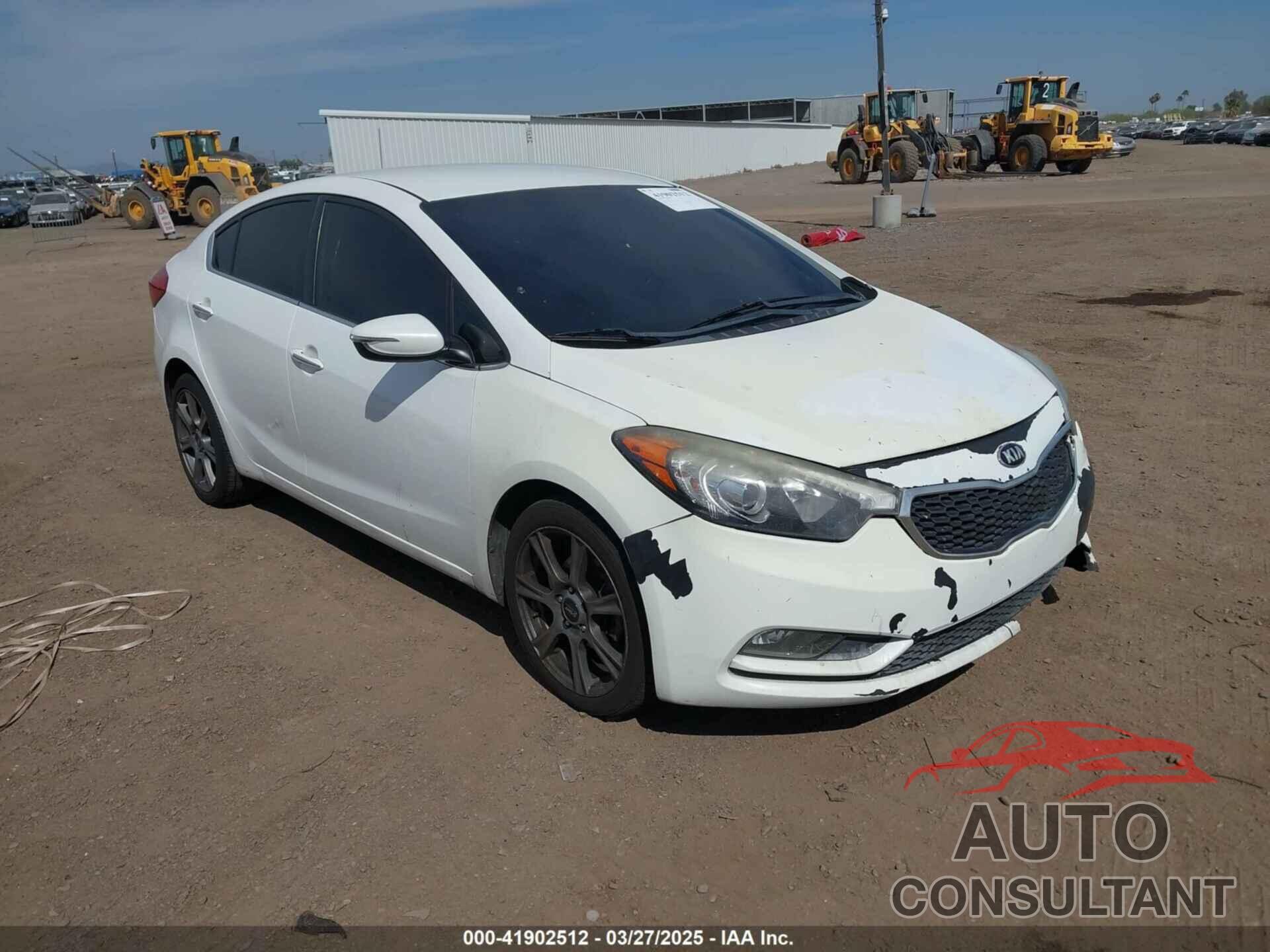 KIA FORTE 2014 - KNAFX4A89E5232153