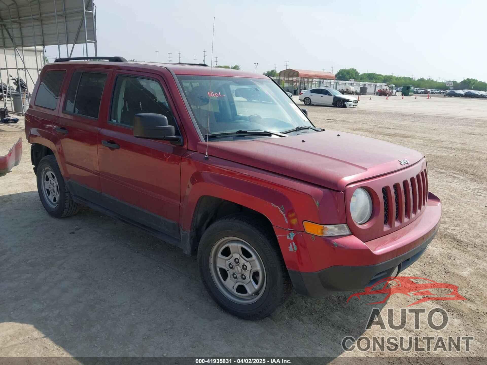 JEEP PATRIOT 2017 - 1C4NJPBBXHD103389
