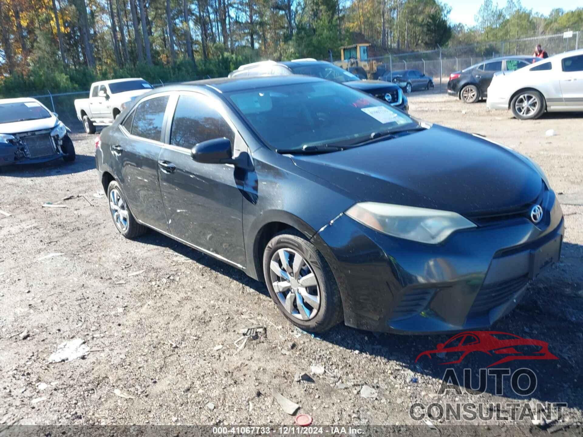 TOYOTA COROLLA 2015 - 5YFBURHE0FP293432