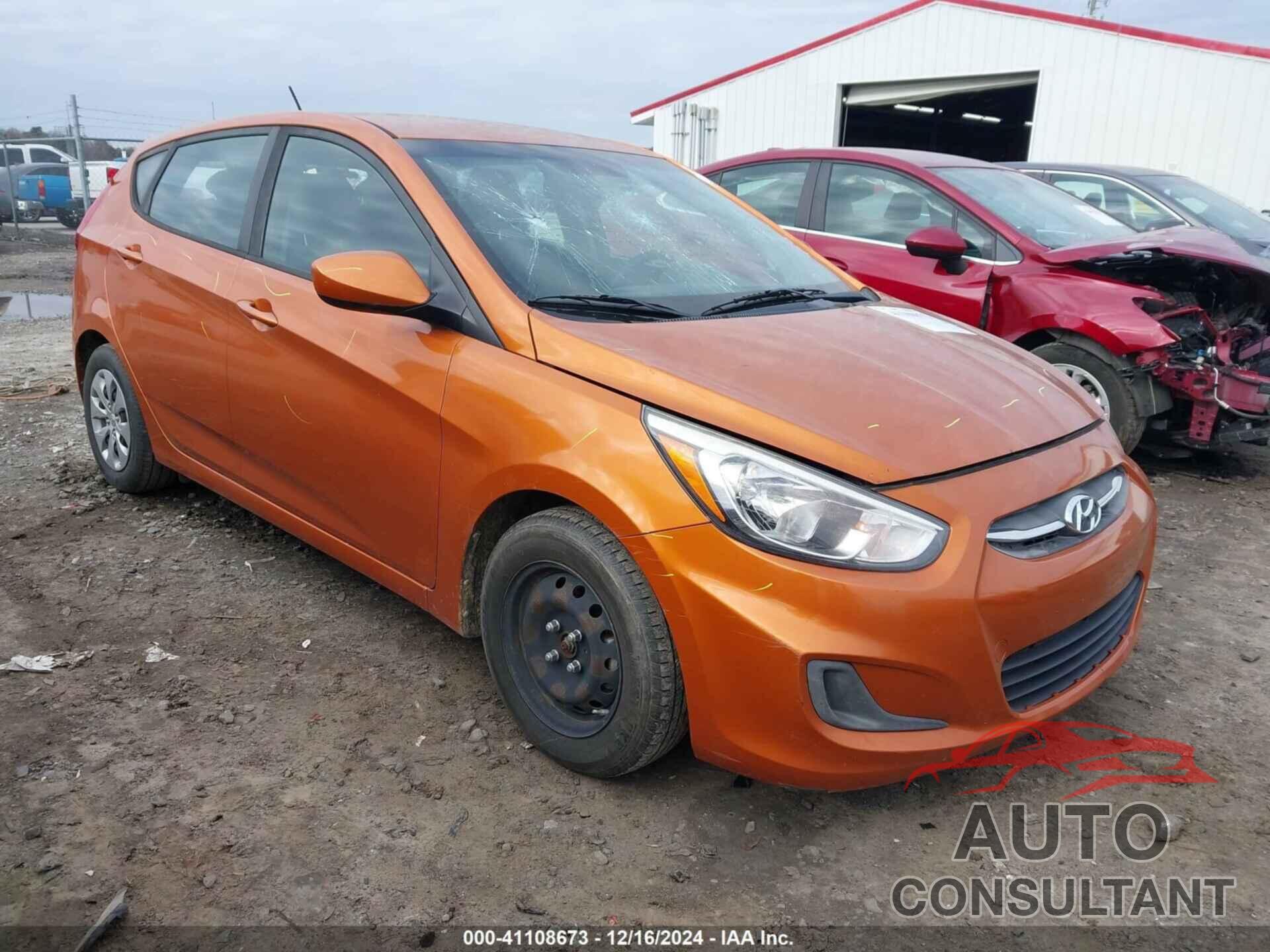 HYUNDAI ACCENT 2017 - KMHCT5AE1HU316857