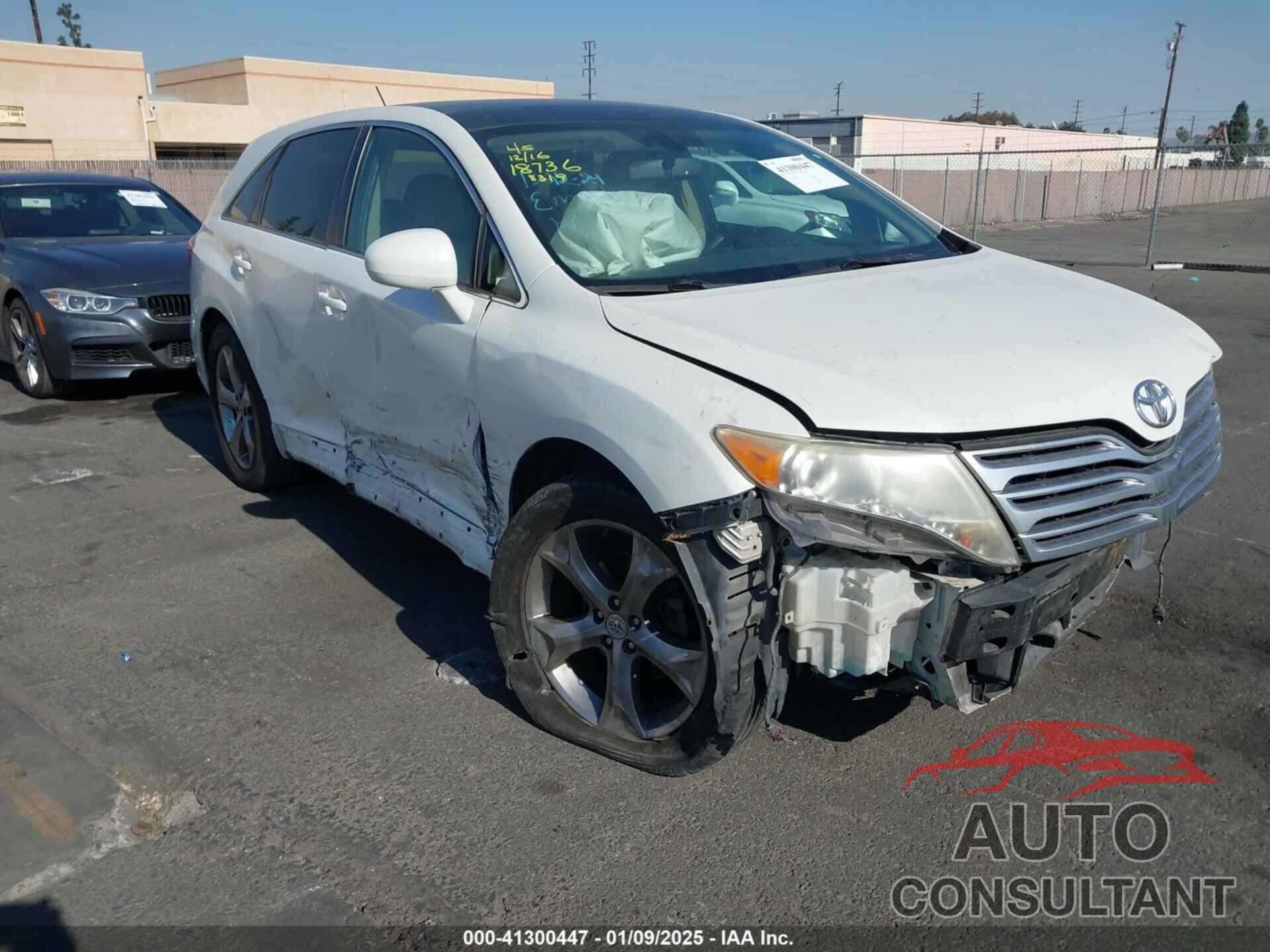 TOYOTA VENZA 2010 - 4T3ZK3BB8AU028319