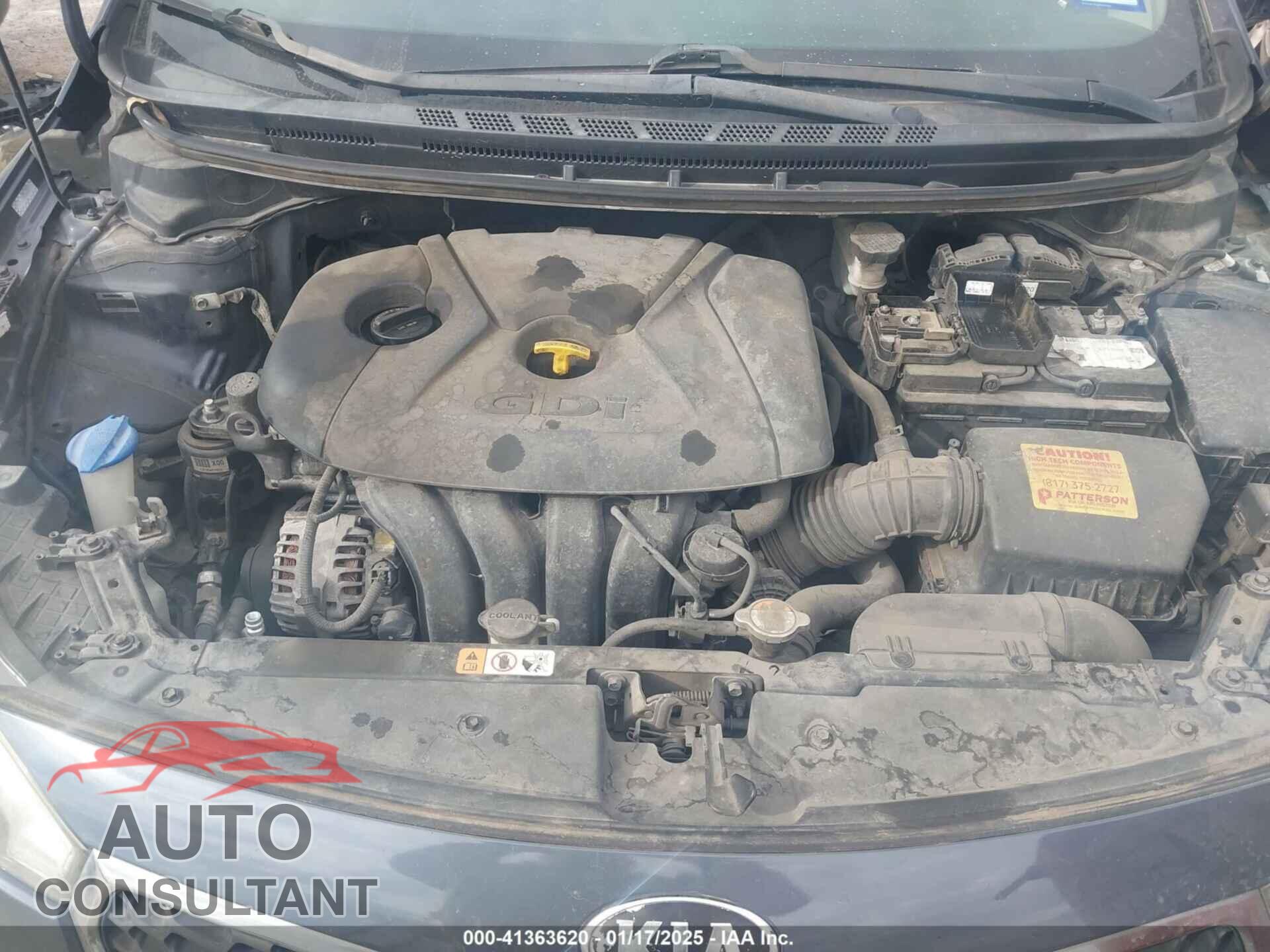 KIA FORTE 2014 - KNAFX4A80E5099699