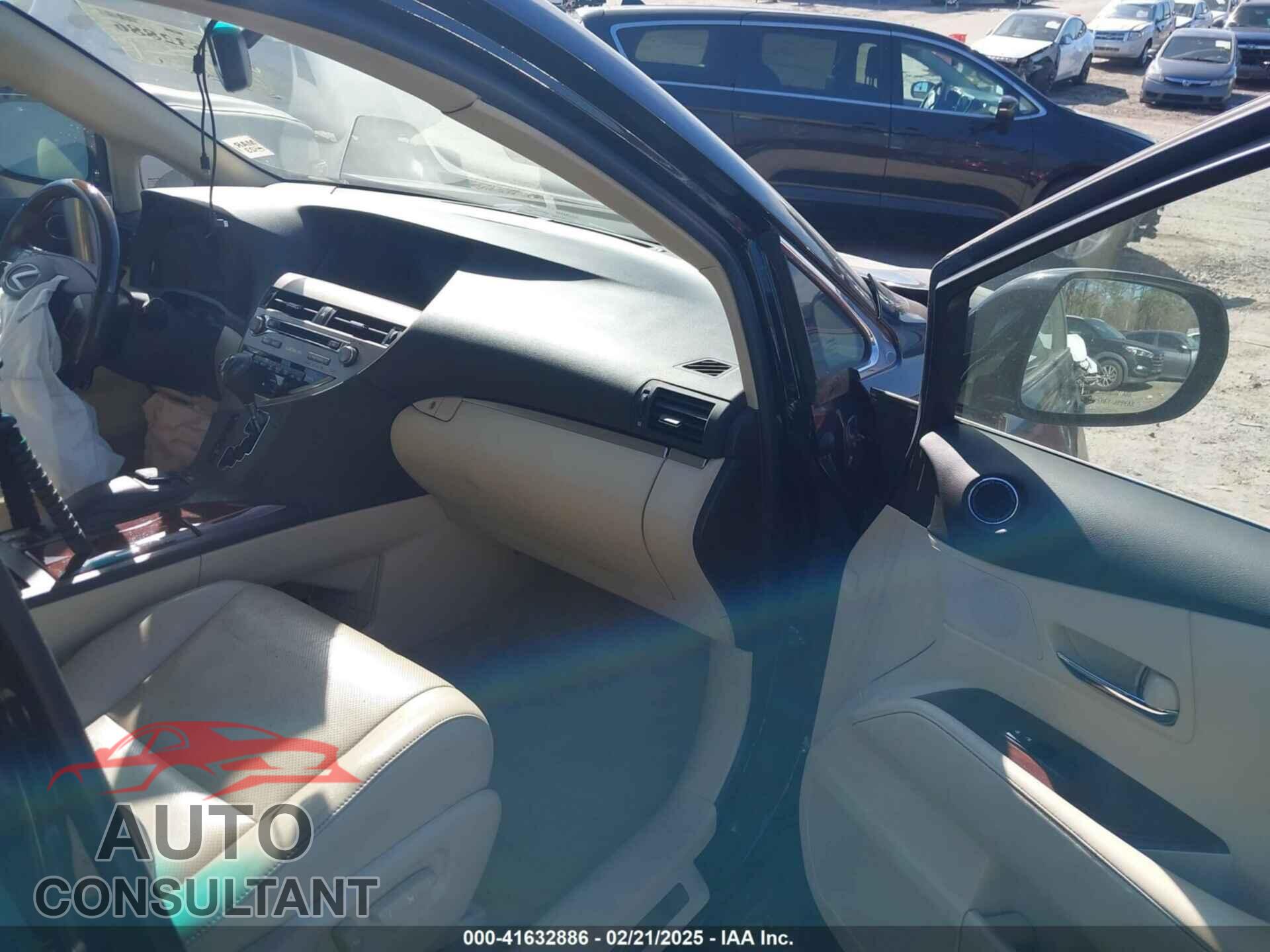 LEXUS RX 350 2013 - 2T2BK1BA3DC209111