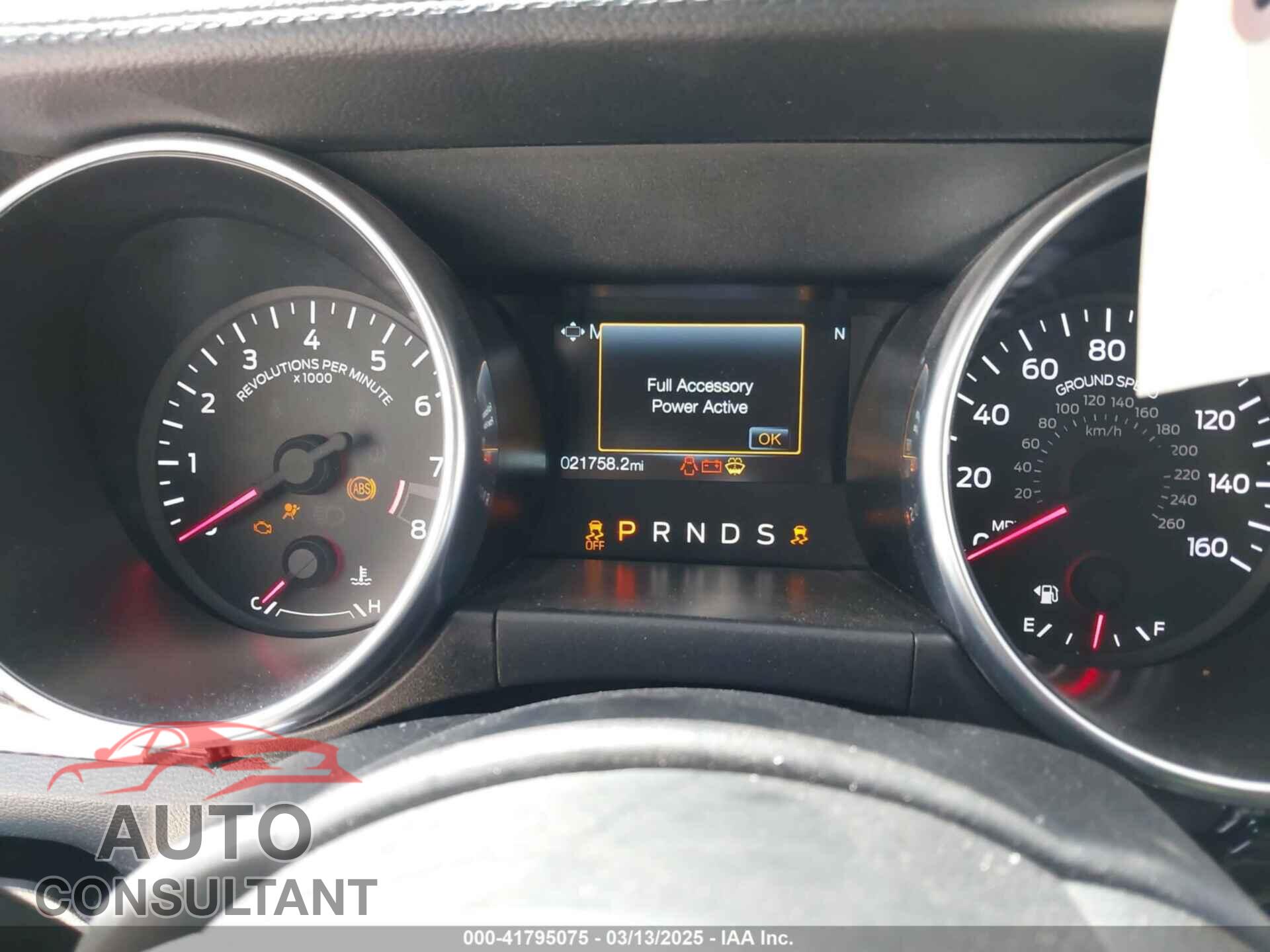 FORD MUSTANG 2019 - 1FA6P8CF0K5129940
