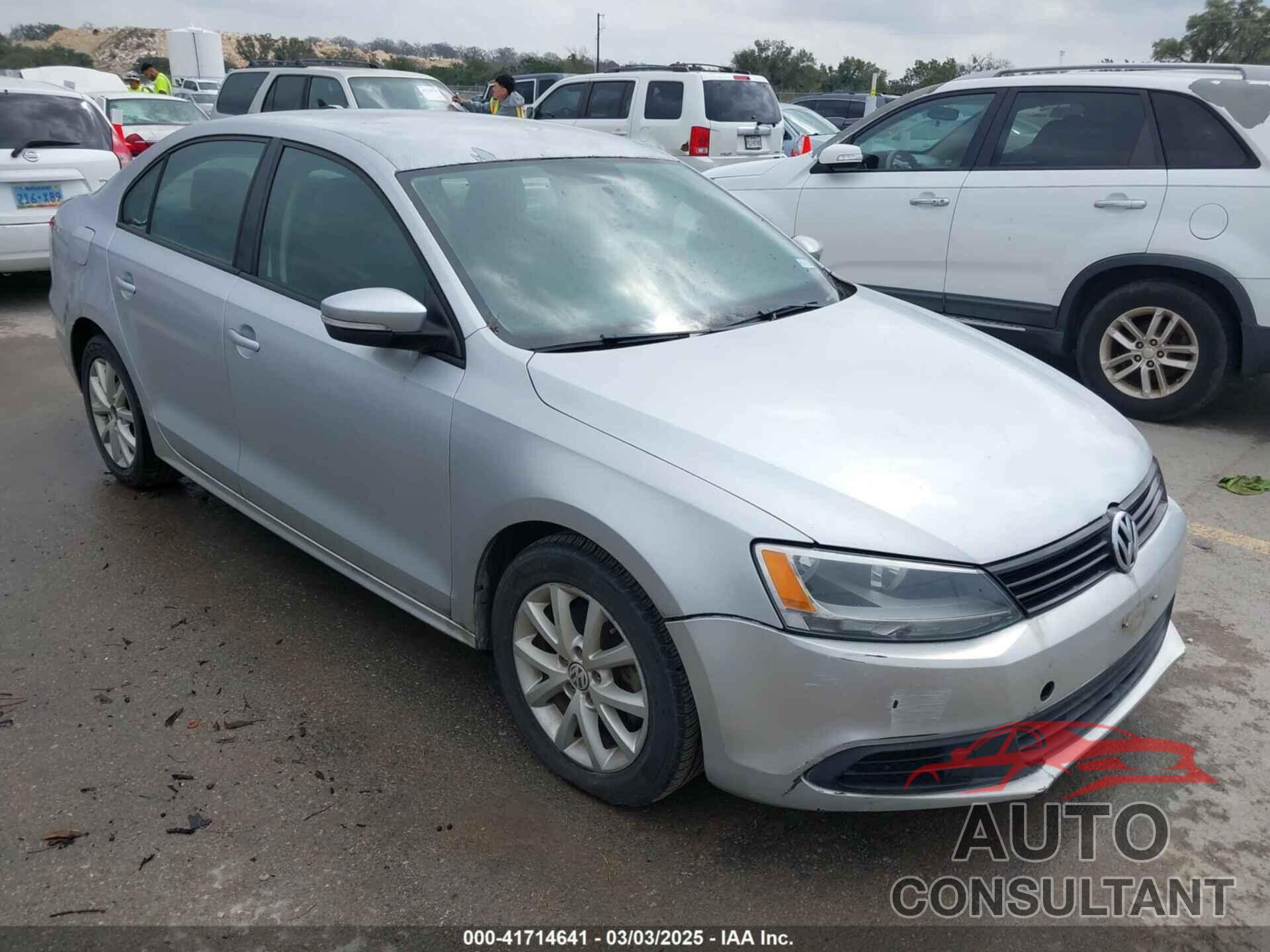 VOLKSWAGEN JETTA 2012 - 3VWDX7AJ0CM304909