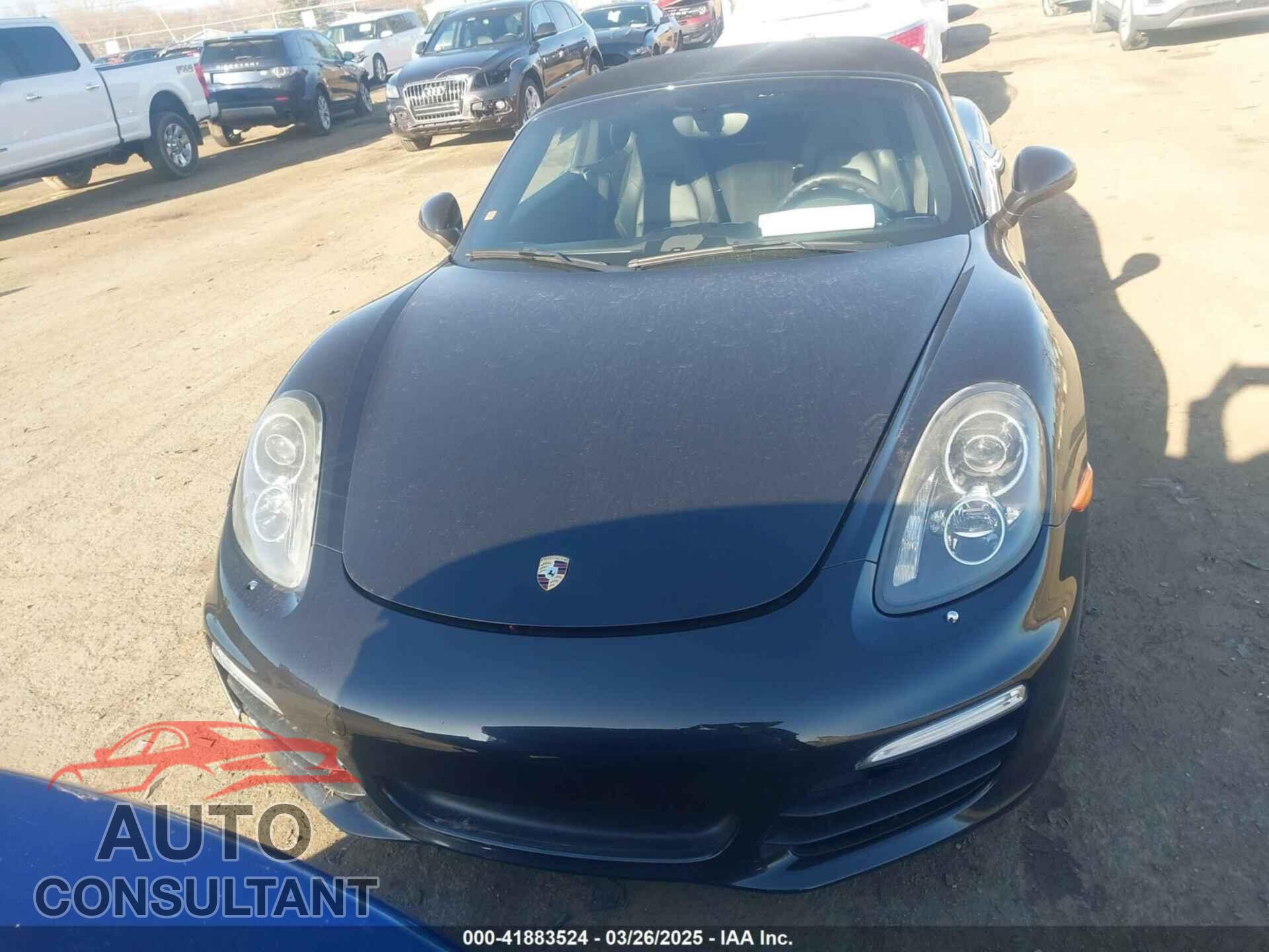 PORSCHE BOXSTER 2013 - WP0CB2A88DS133283