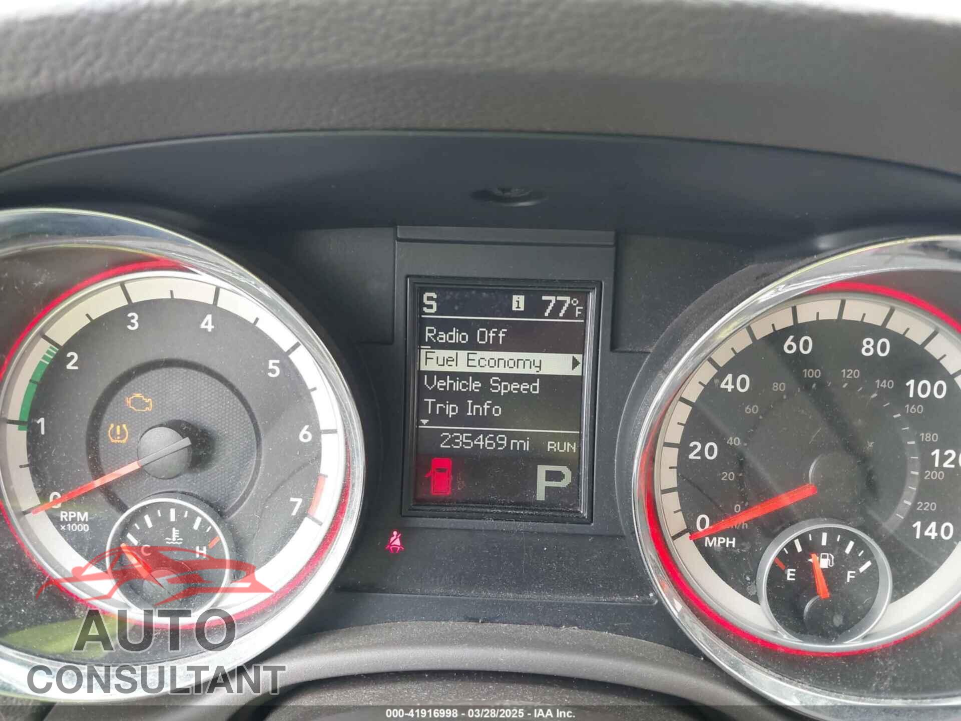 DODGE DURANGO 2013 - 1C4RDHAG1DC692988