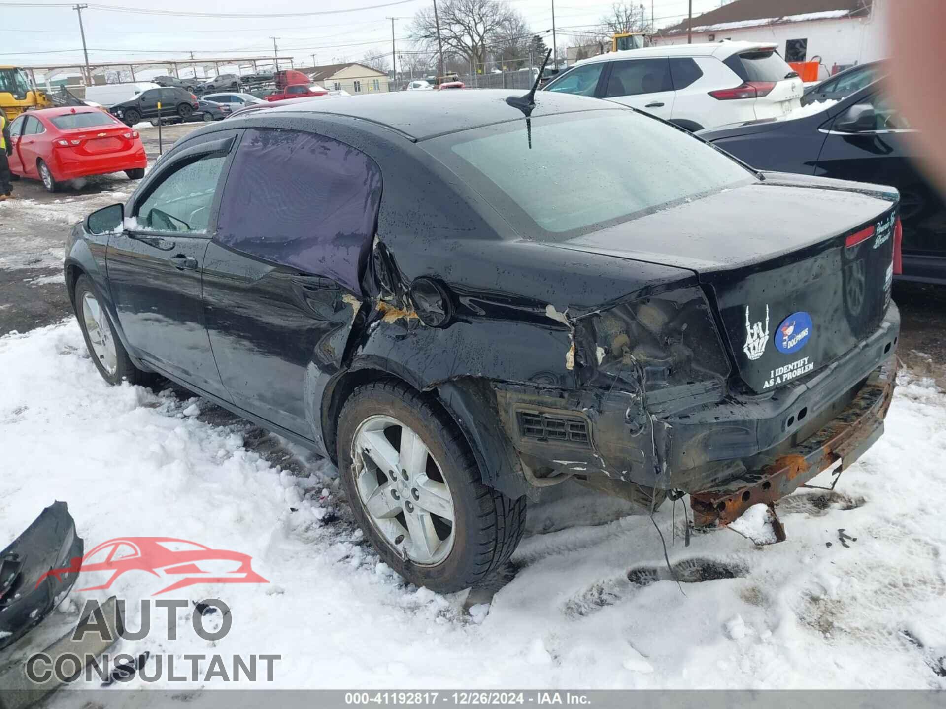 DODGE AVENGER 2013 - 1C3CDZAB3DN564342