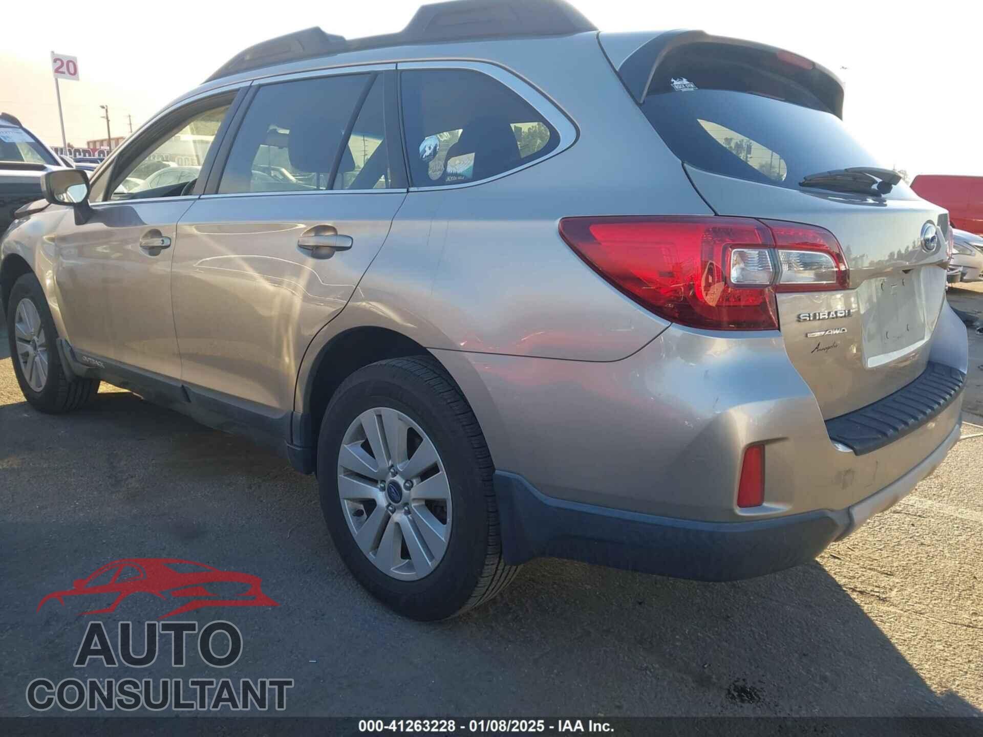SUBARU OUTBACK 2015 - 4S4BSACC2F3217809