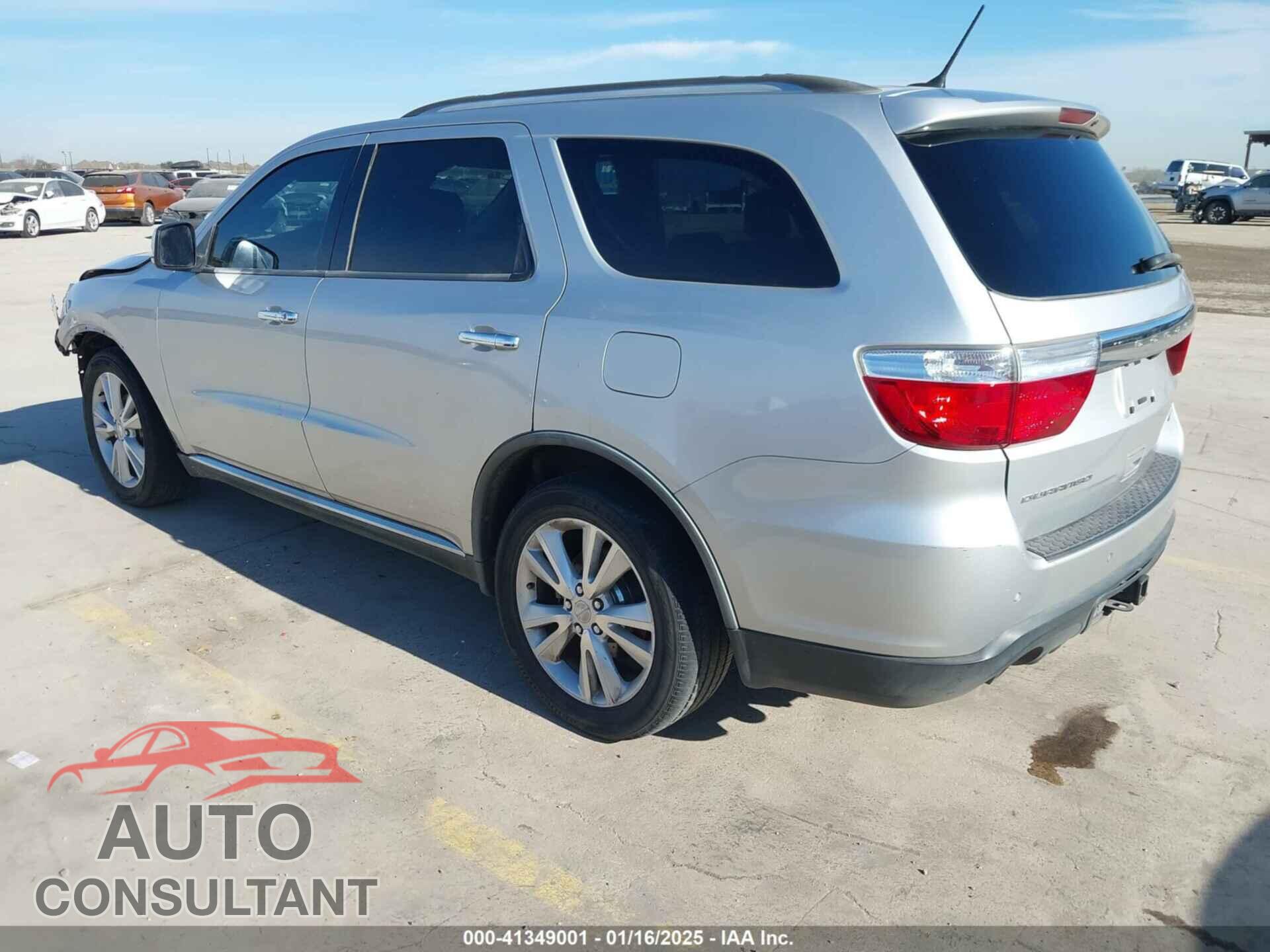 DODGE DURANGO 2011 - 1D4SD4GT3BC685765