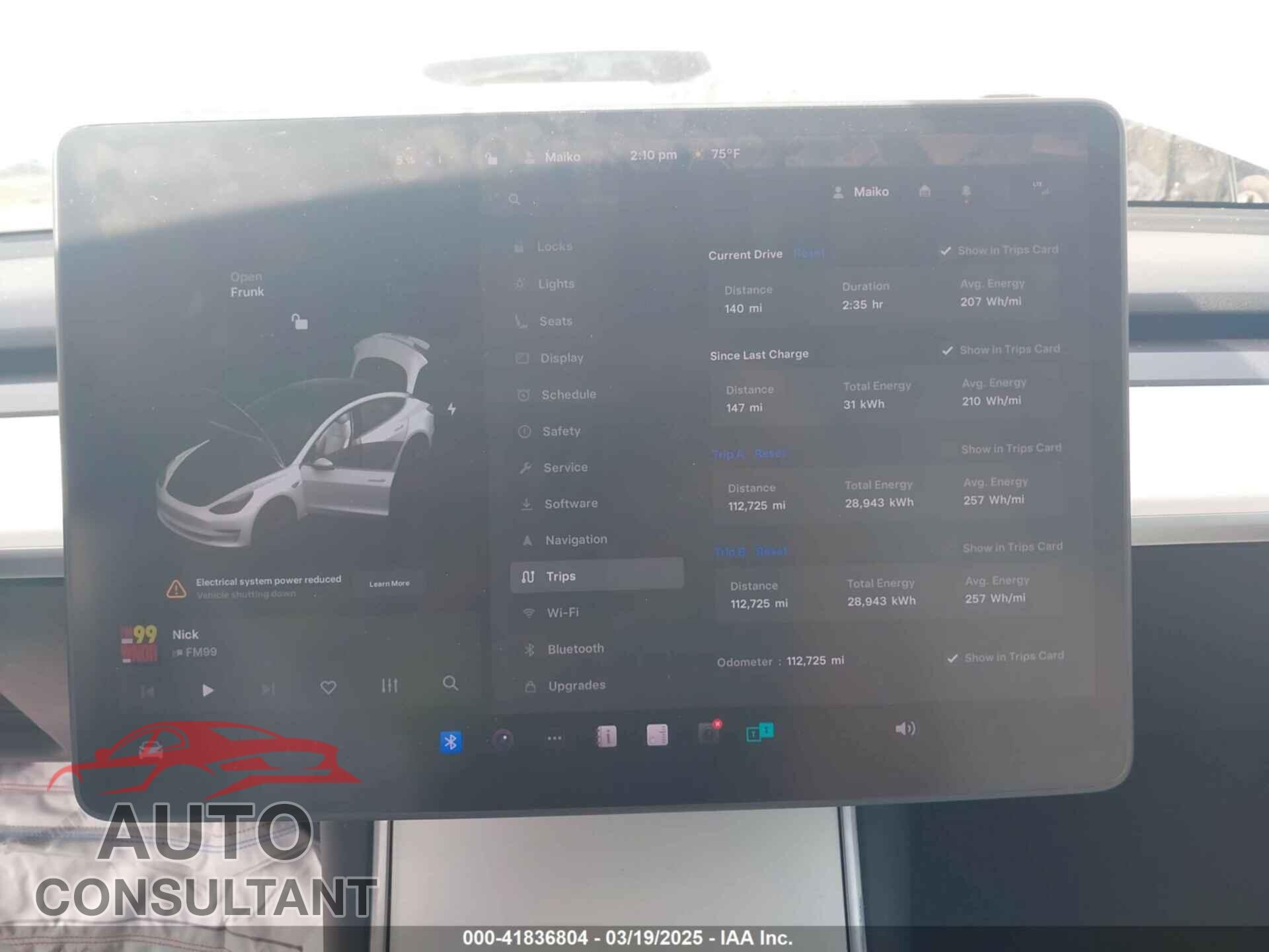 TESLA MODEL 3 2020 - 5YJ3E1EA2LF634678