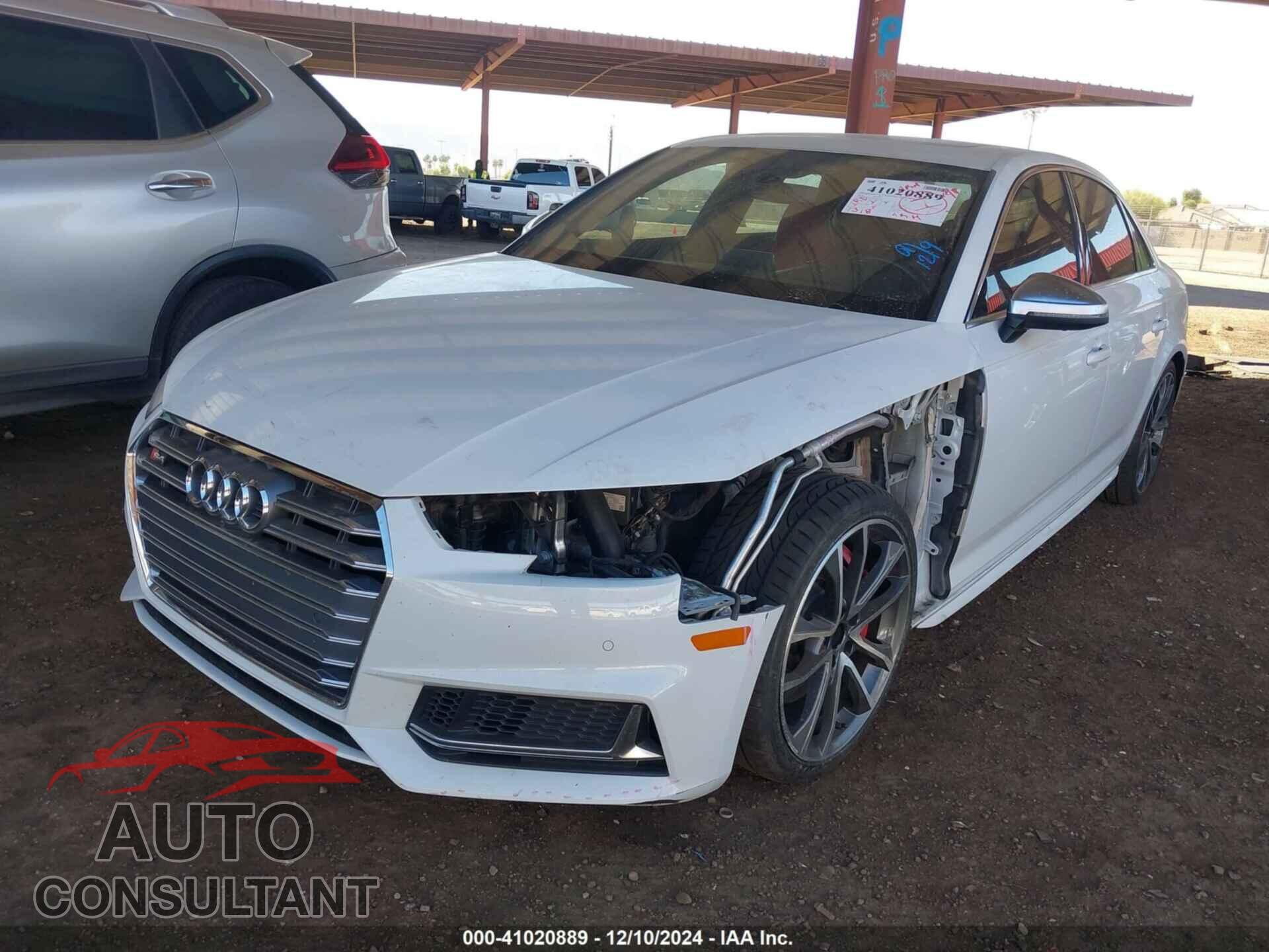 AUDI S4 2018 - WAUC4AF49JA019401