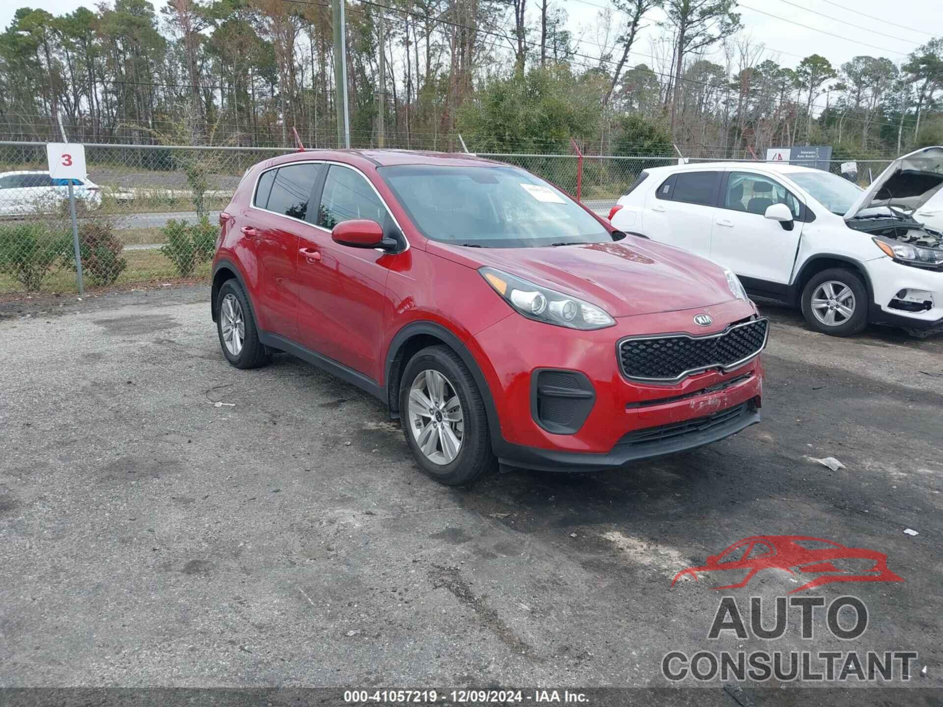 KIA SPORTAGE 2017 - KNDPM3AC6H7279776