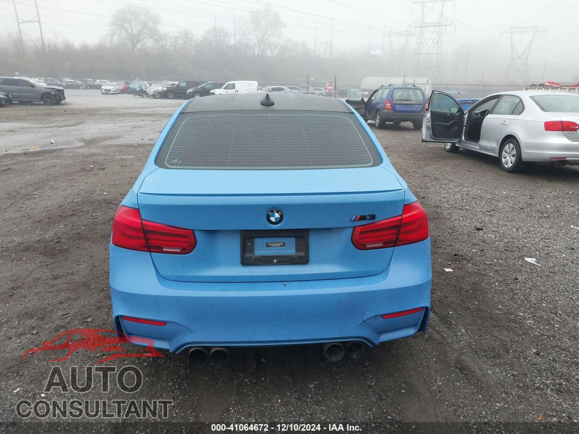 BMW M3 2017 - WBS8M9C32H5G85601