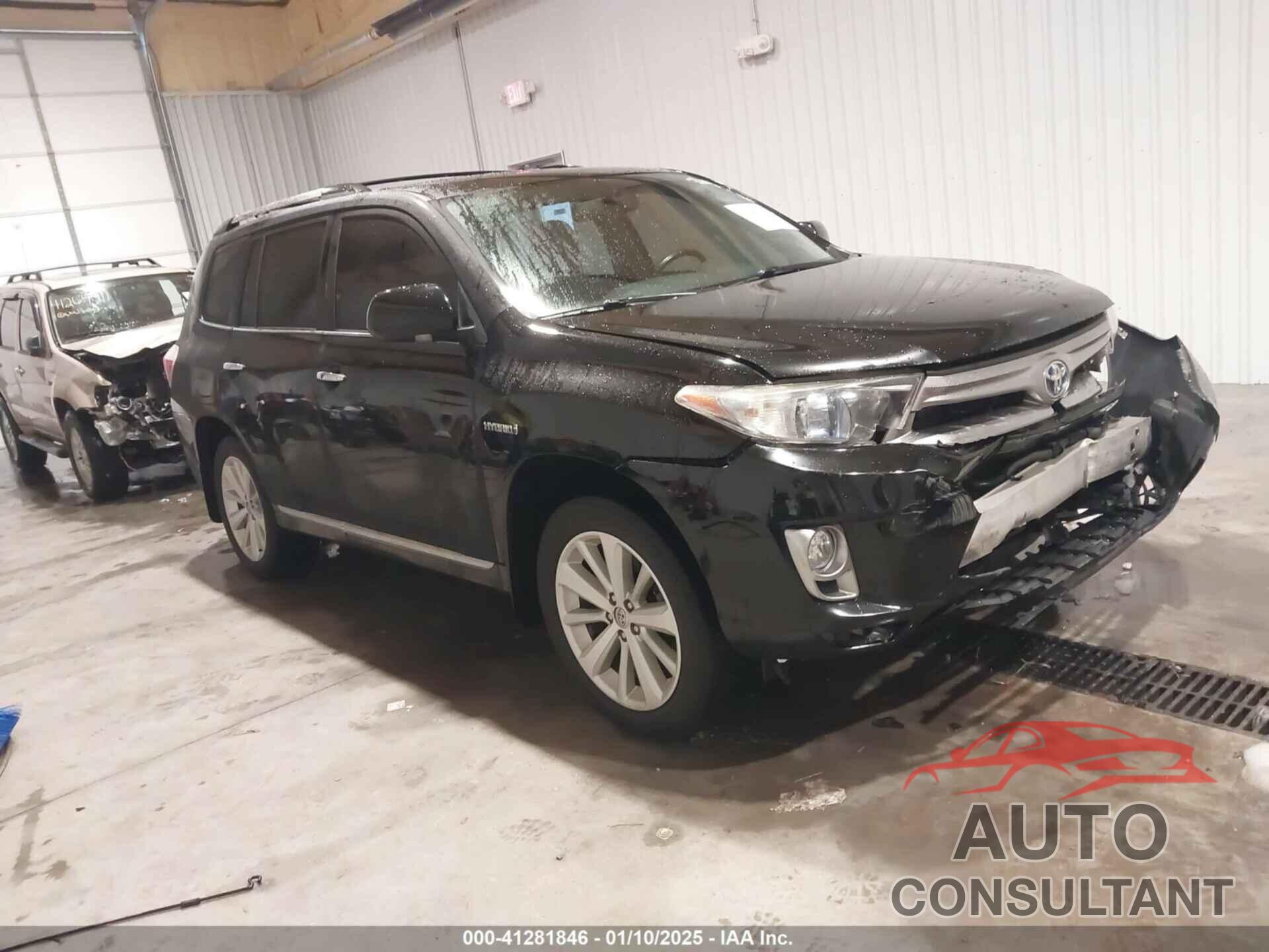 TOYOTA HIGHLANDER HYBRID 2012 - JTEDC3EH1C2005771