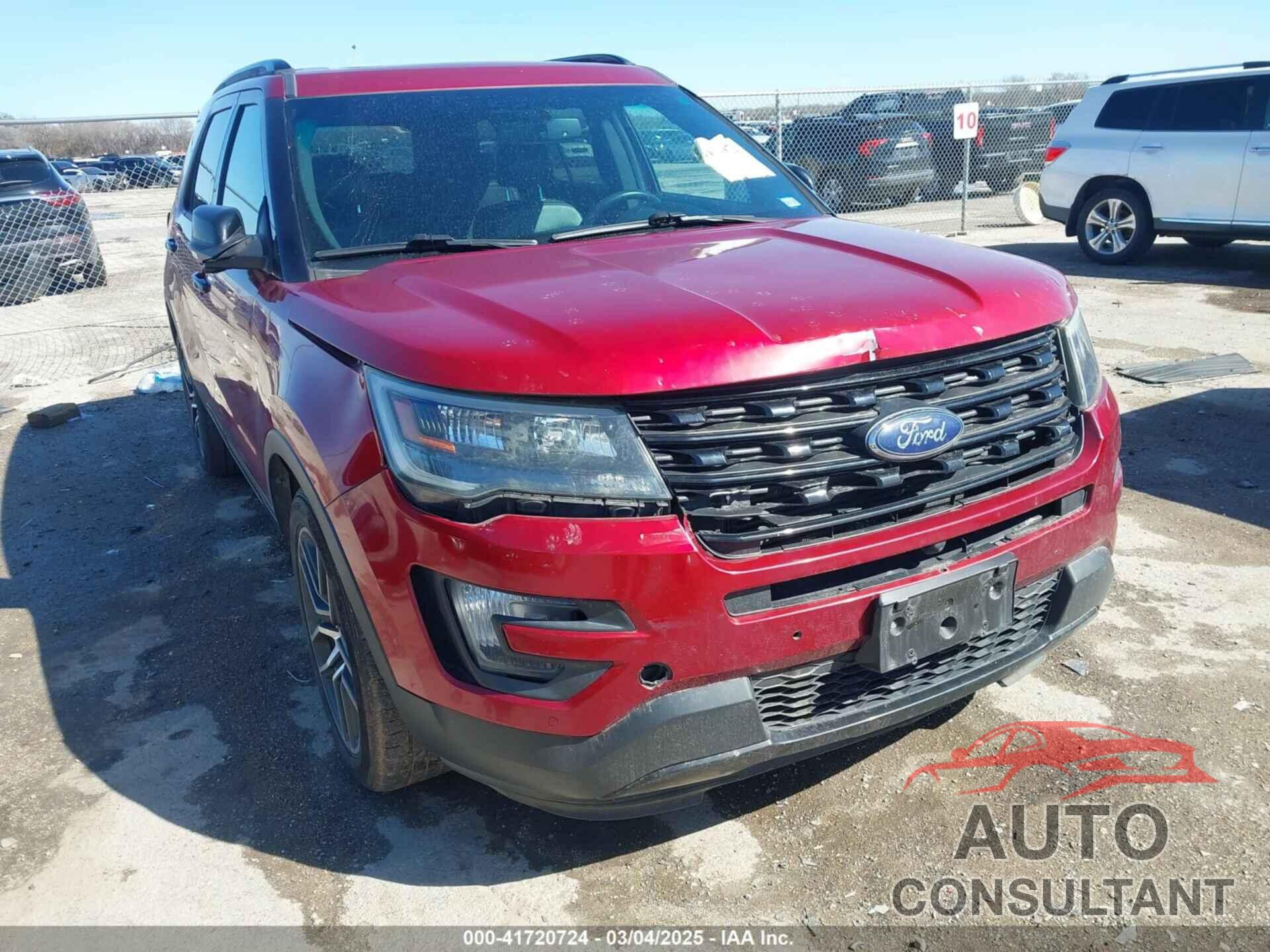FORD EXPLORER 2016 - 1FM5K8GT0GGA31907