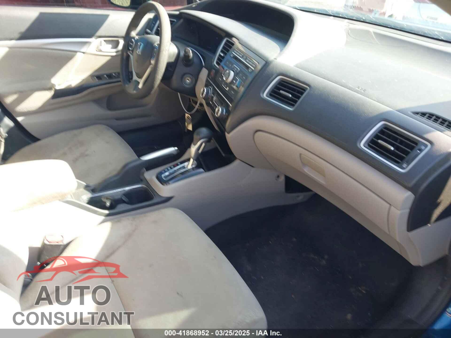 HONDA CIVIC 2013 - 2HGFB2F84DH504874