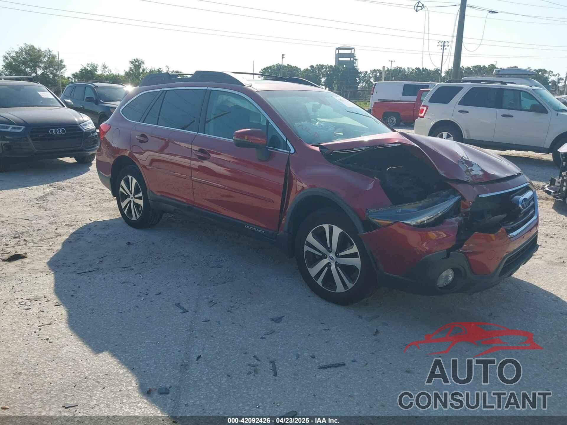 SUBARU OUTBACK 2018 - 4S4BSENCXJ3211575
