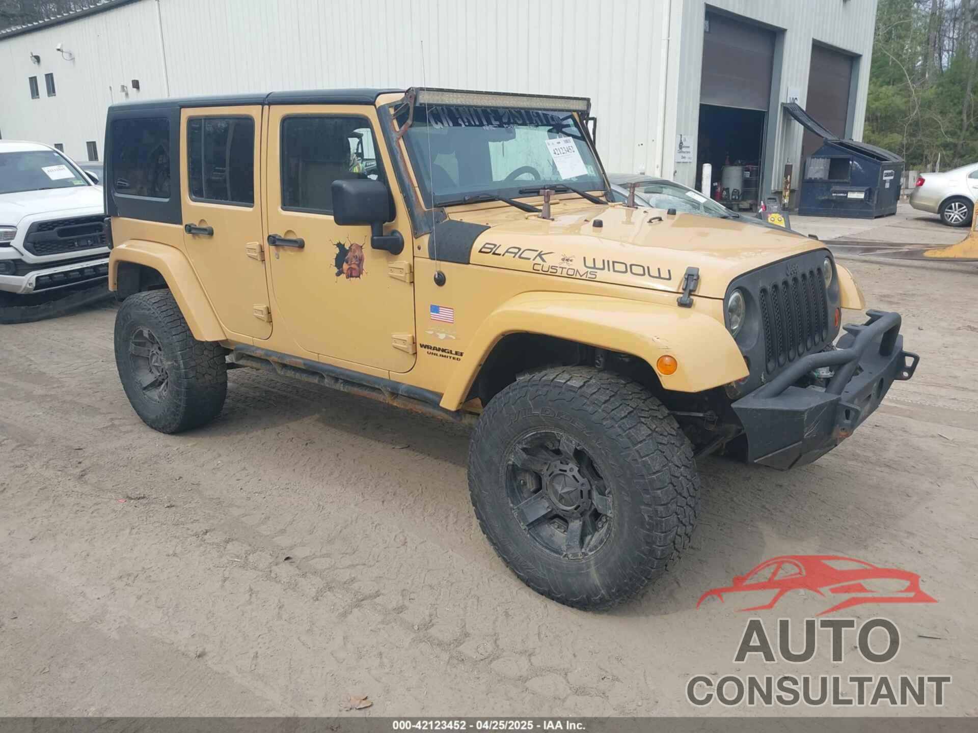 JEEP WRANGLER UNLIMITED 2013 - 1C4BJWEG2DL616527