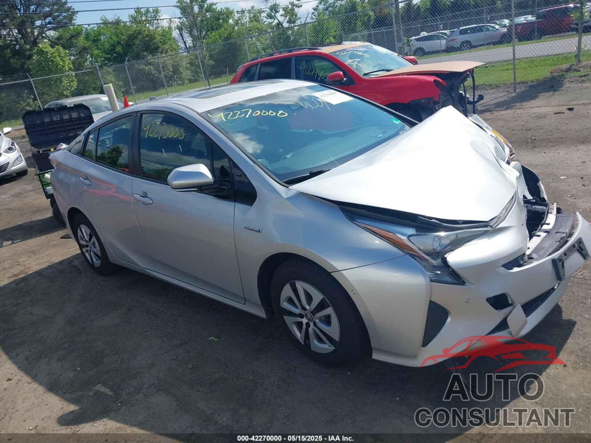 TOYOTA PRIUS 2017 - JTDKARFU1H3044426