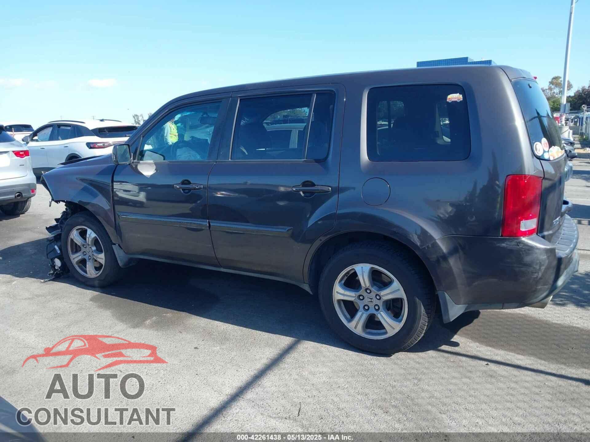 HONDA PILOT 2012 - 5FNYF4H75CB048285