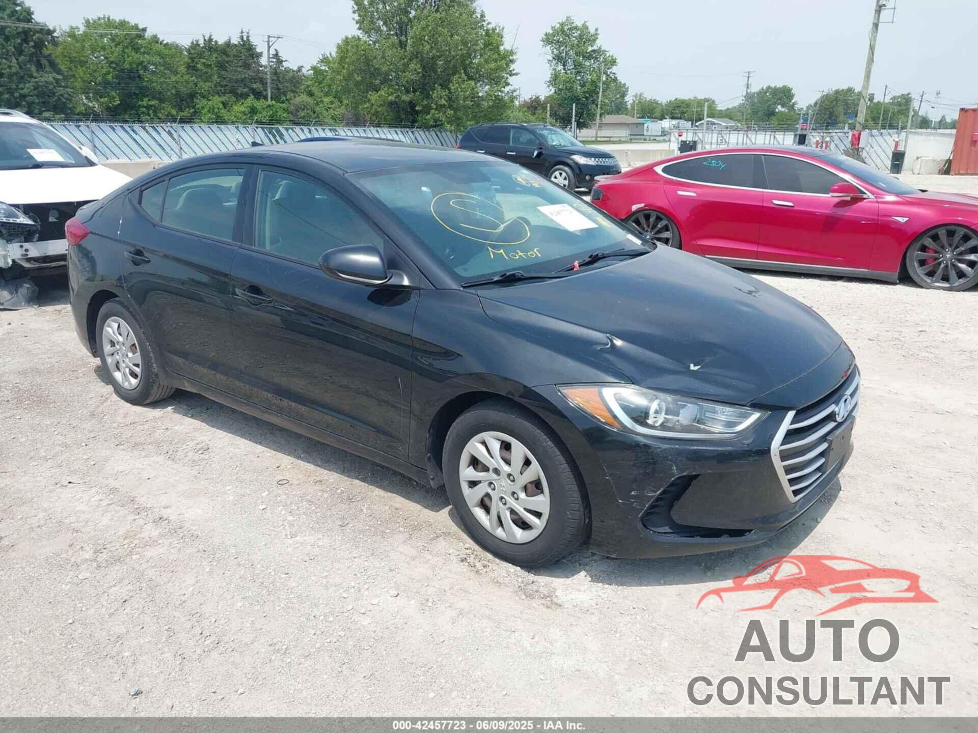 HYUNDAI ELANTRA 2017 - 5NPD74LF0HH208303