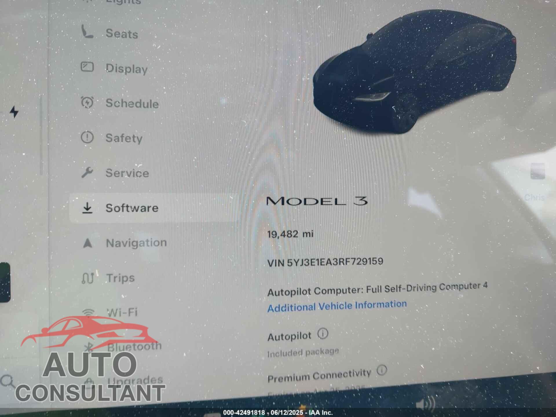 TESLA MODEL 3 2024 - 5YJ3E1EA3RF729159