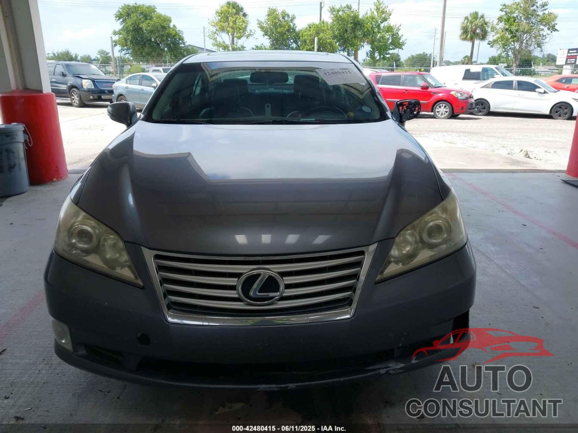 LEXUS ES 350 2012 - JTHBK1EG0C2513206