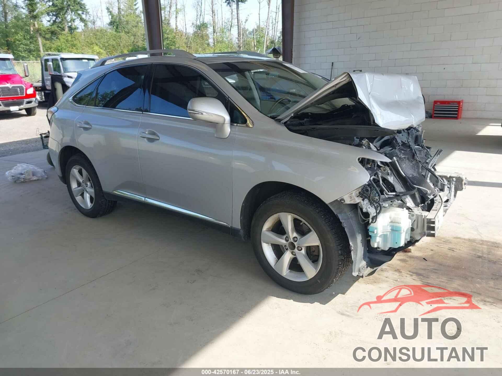 LEXUS RX 350 2010 - 2T2BK1BA0AC051547