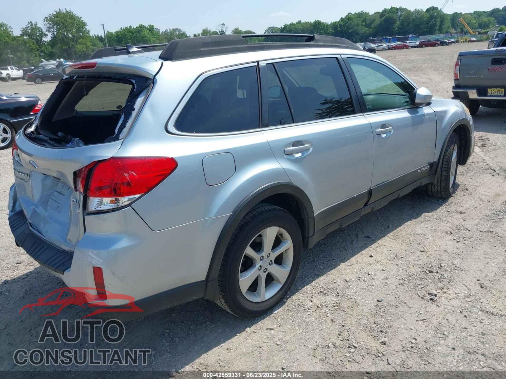 SUBARU OUTBACK 2014 - 4S4BRBDC4E3218524