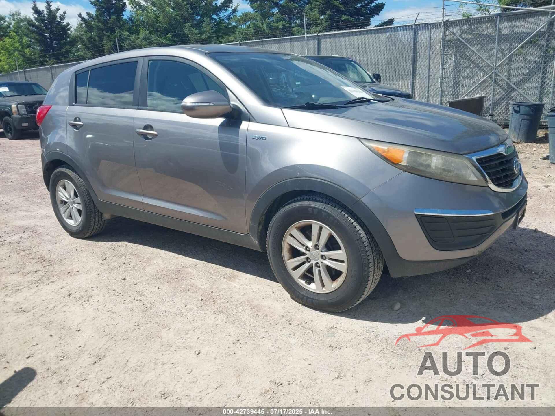 KIA SPORTAGE 2011 - KNDPBCA21B7020357