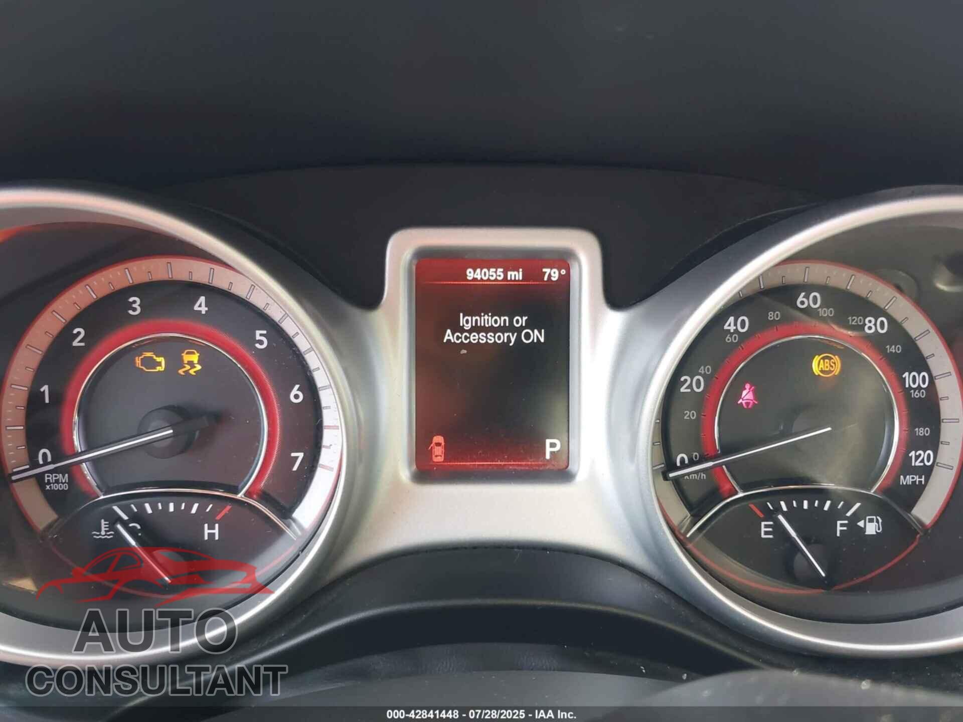 DODGE JOURNEY 2016 - 3C4PDCBB8GT197192