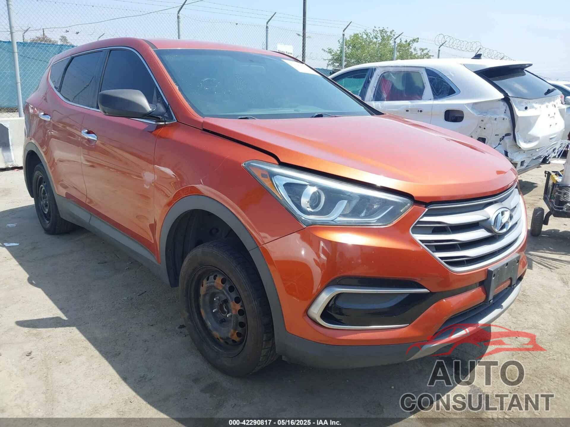 HYUNDAI SANTA FE SPORT 2017 - 5XYZTDLB0HG459456