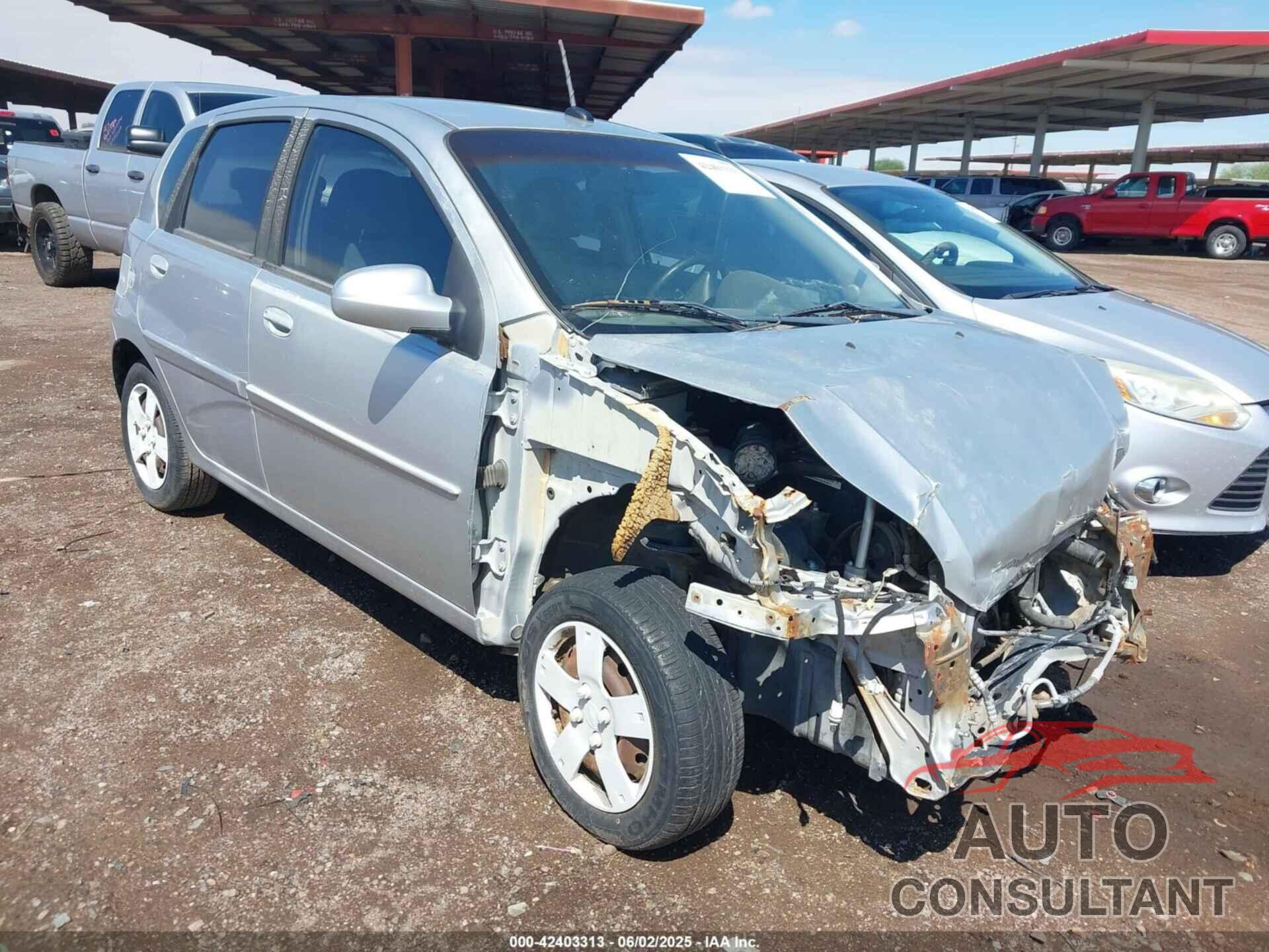 CHEVROLET AVEO 2011 - KL1TD6DE8BB190638