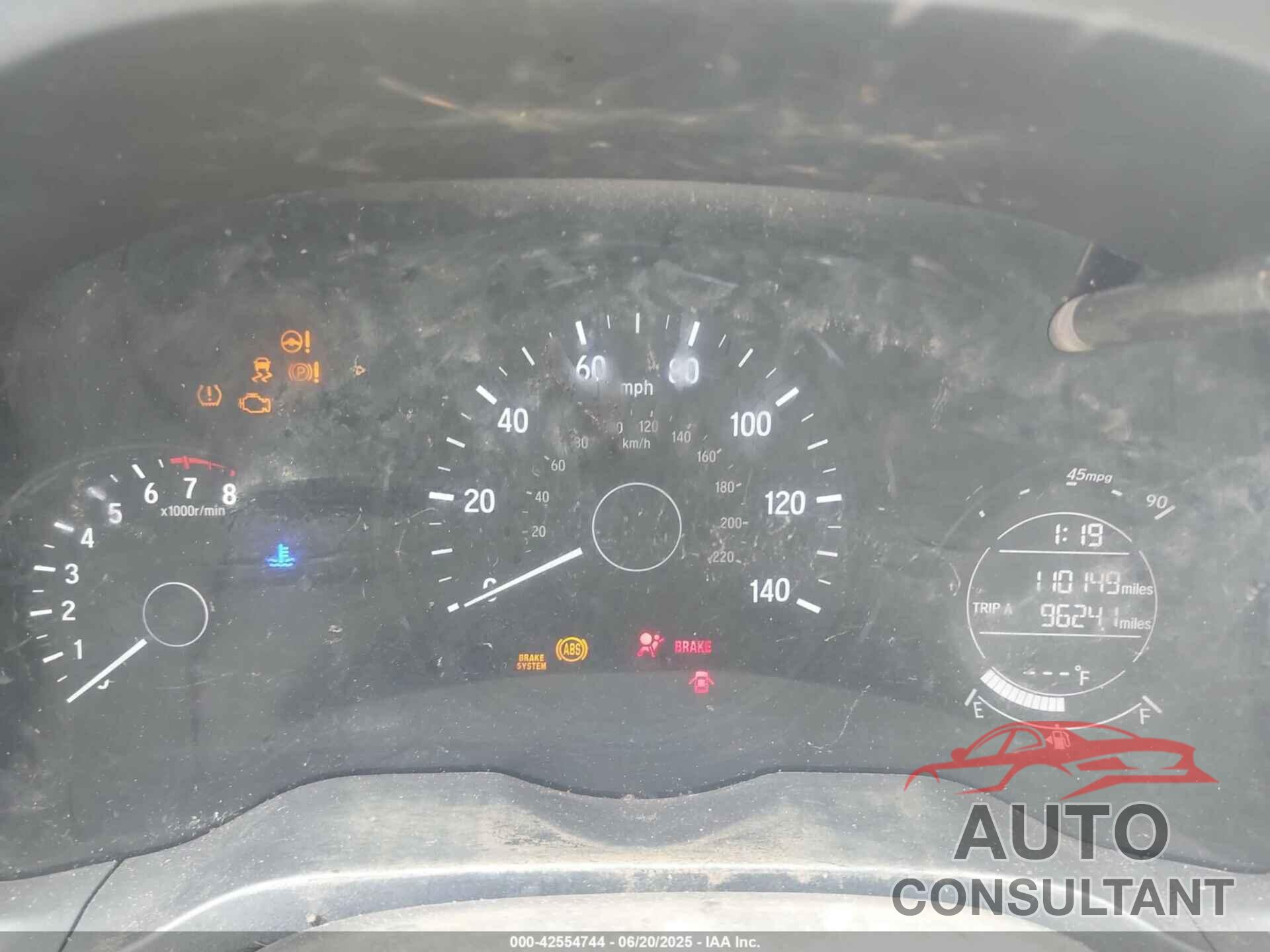 HONDA HR-V 2017 - 3CZRU5H51HG710132