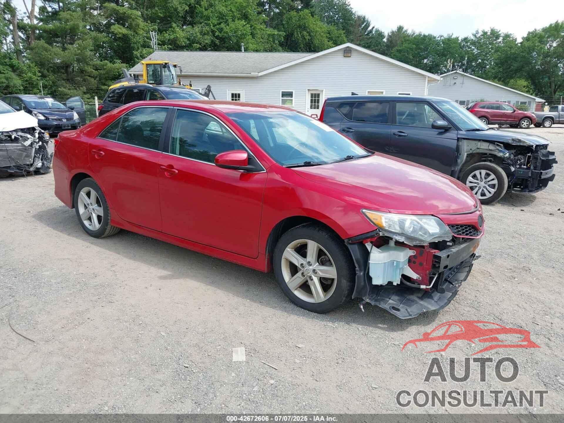 TOYOTA CAMRY 2012 - 4T1BF1FK2CU565655