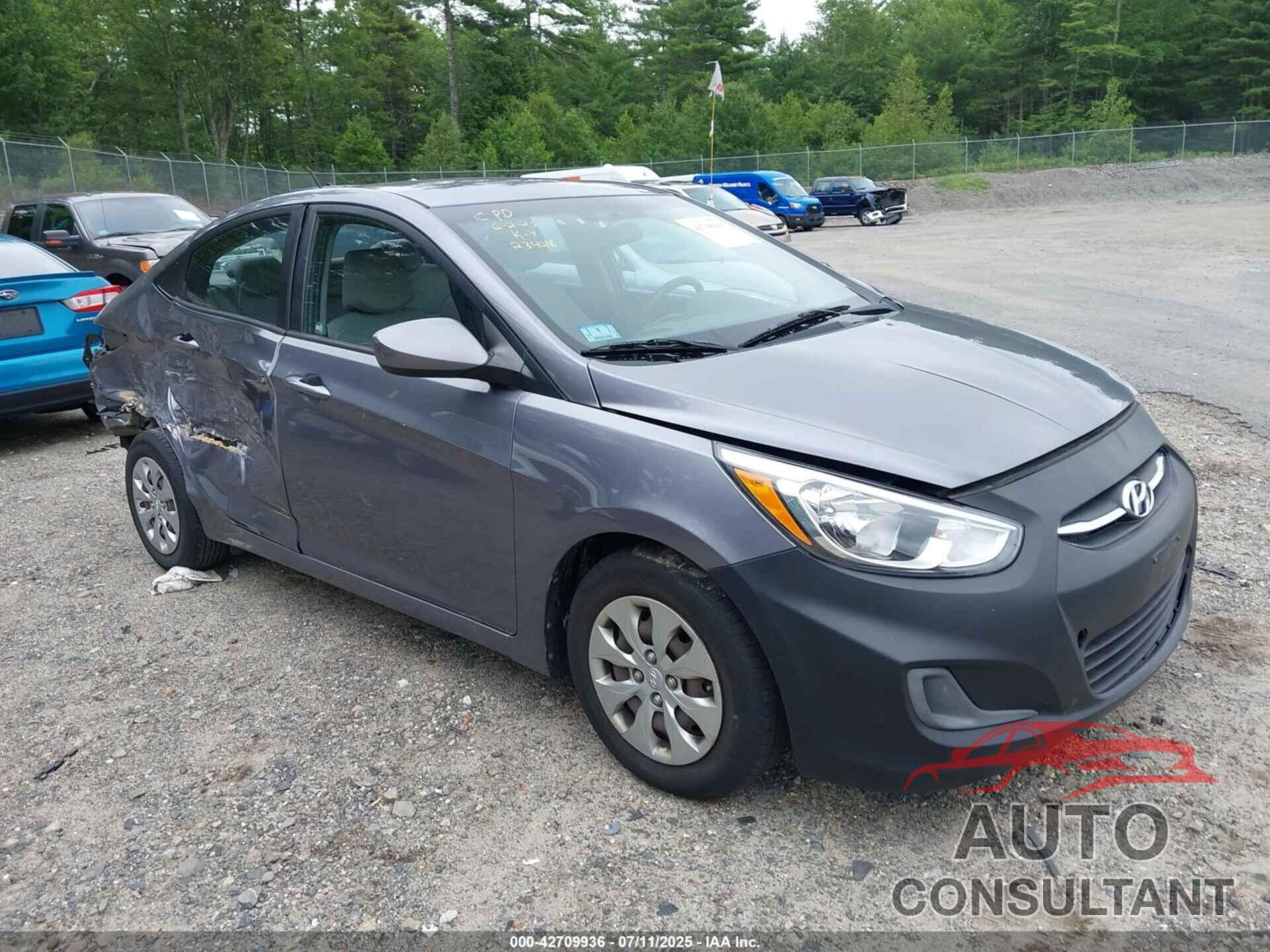 HYUNDAI ACCENT 2016 - KMHCT4AE8GU007458
