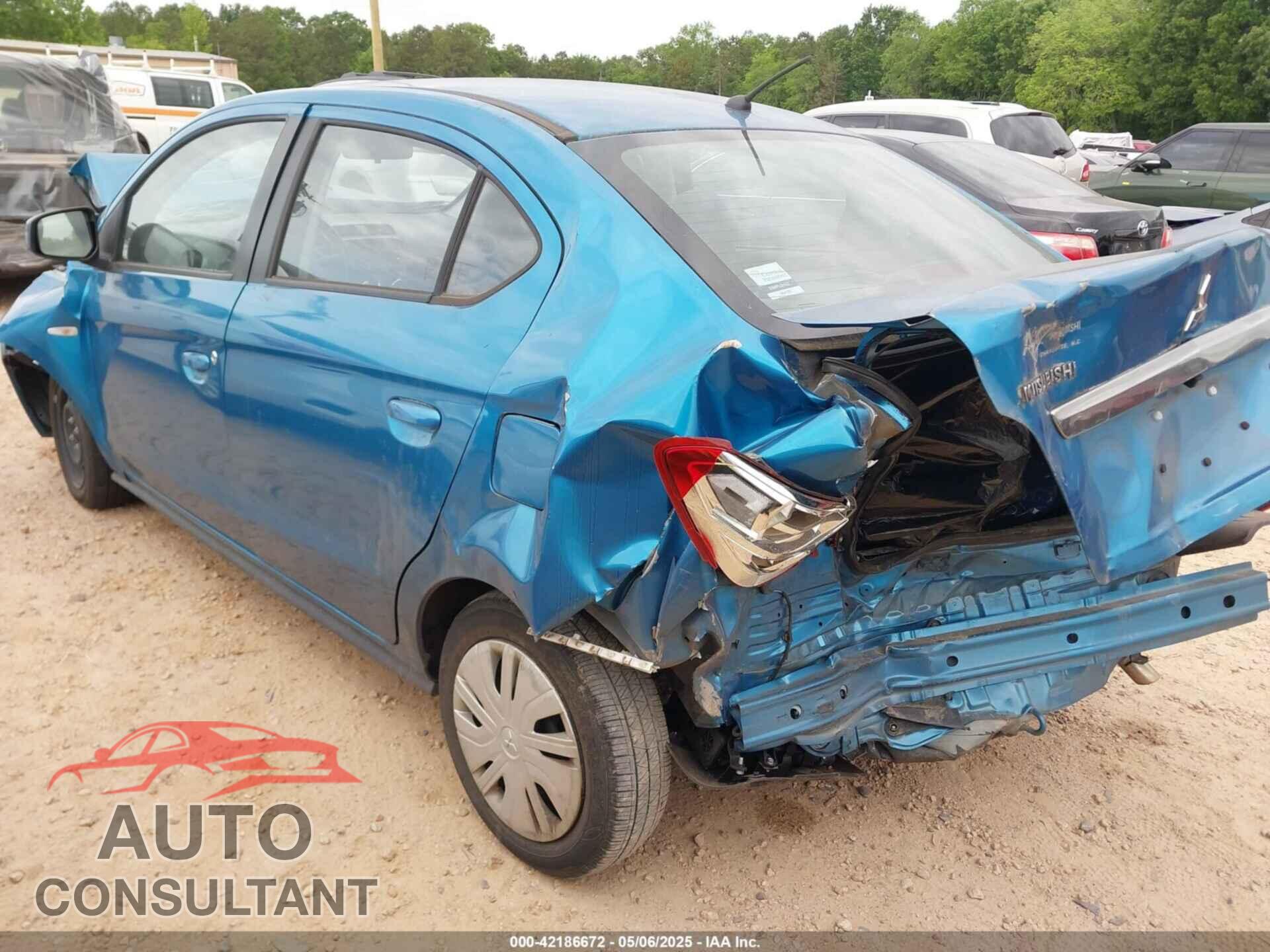 MITSUBISHI MIRAGE 2019 - ML32F3FJ2KHF11406